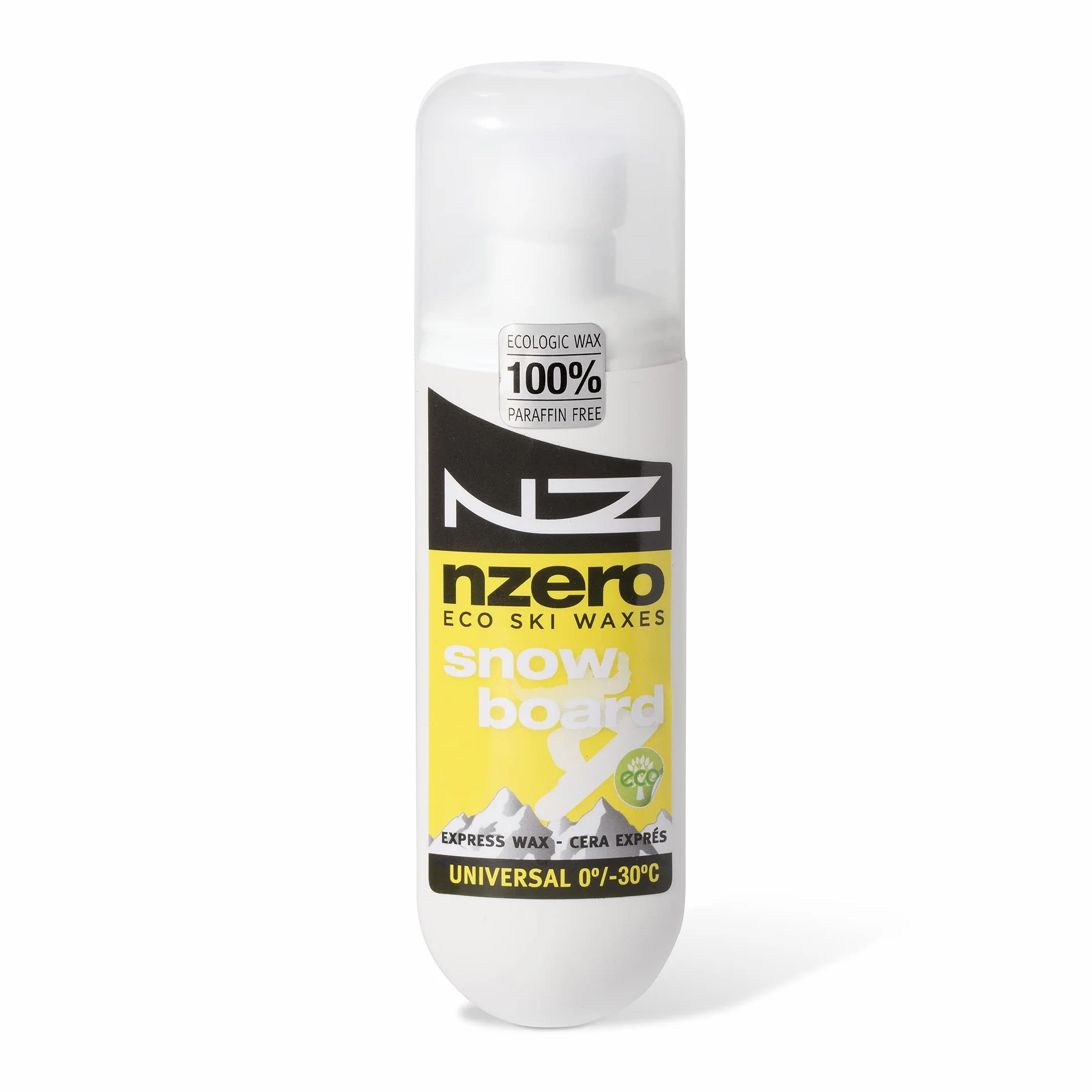 NZEROWAX Cera líquida orgánica para Snowboard | 100 ml