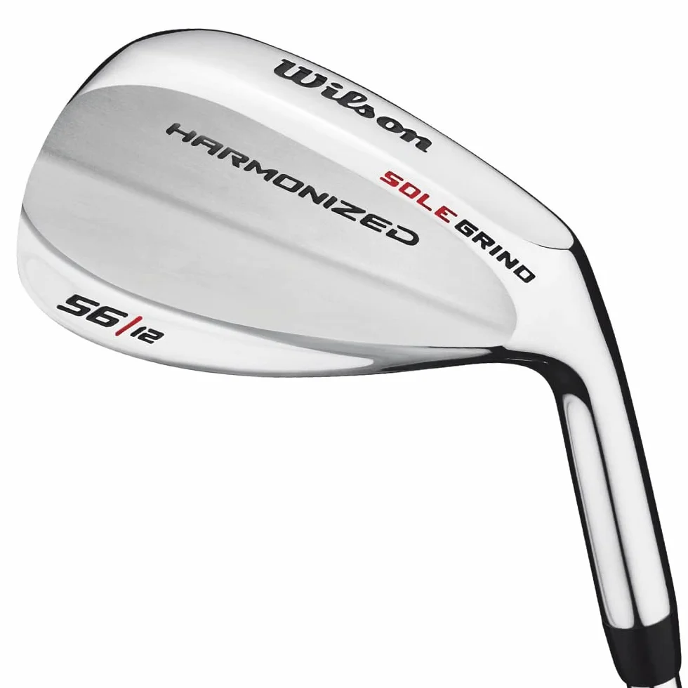 Wilson Harmonized 60 Wedge de Golf, Plateado, Hombre
