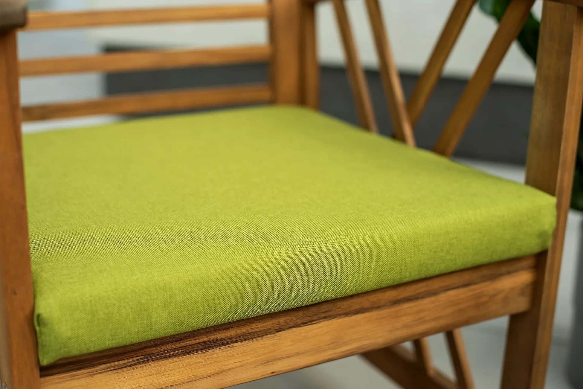 Chilly Pilley Cojín para Silla con Funda Extraíble y Cremallera - Juego de 4 Cojines para Asiento de Jardín (45x45x5, Negro)
