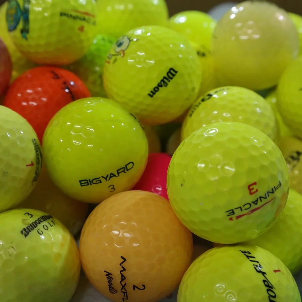25 multicolor Mix Lake Balls pelotas de golf Calidad AAAA/AAA