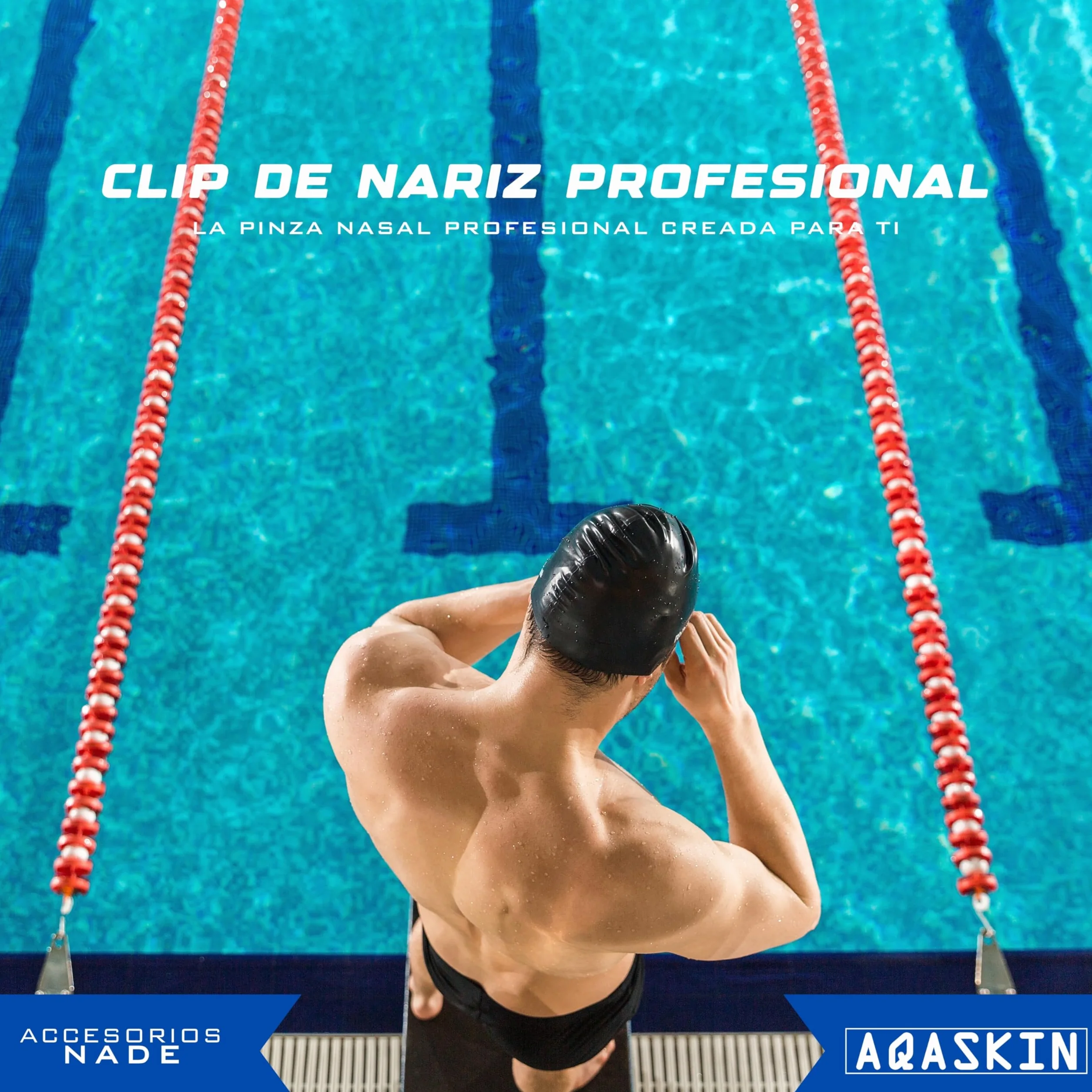 Pinza para la nariz profesional – Tapón para la nariz o la piscina – Pinzas para la nariz para niños y adultos