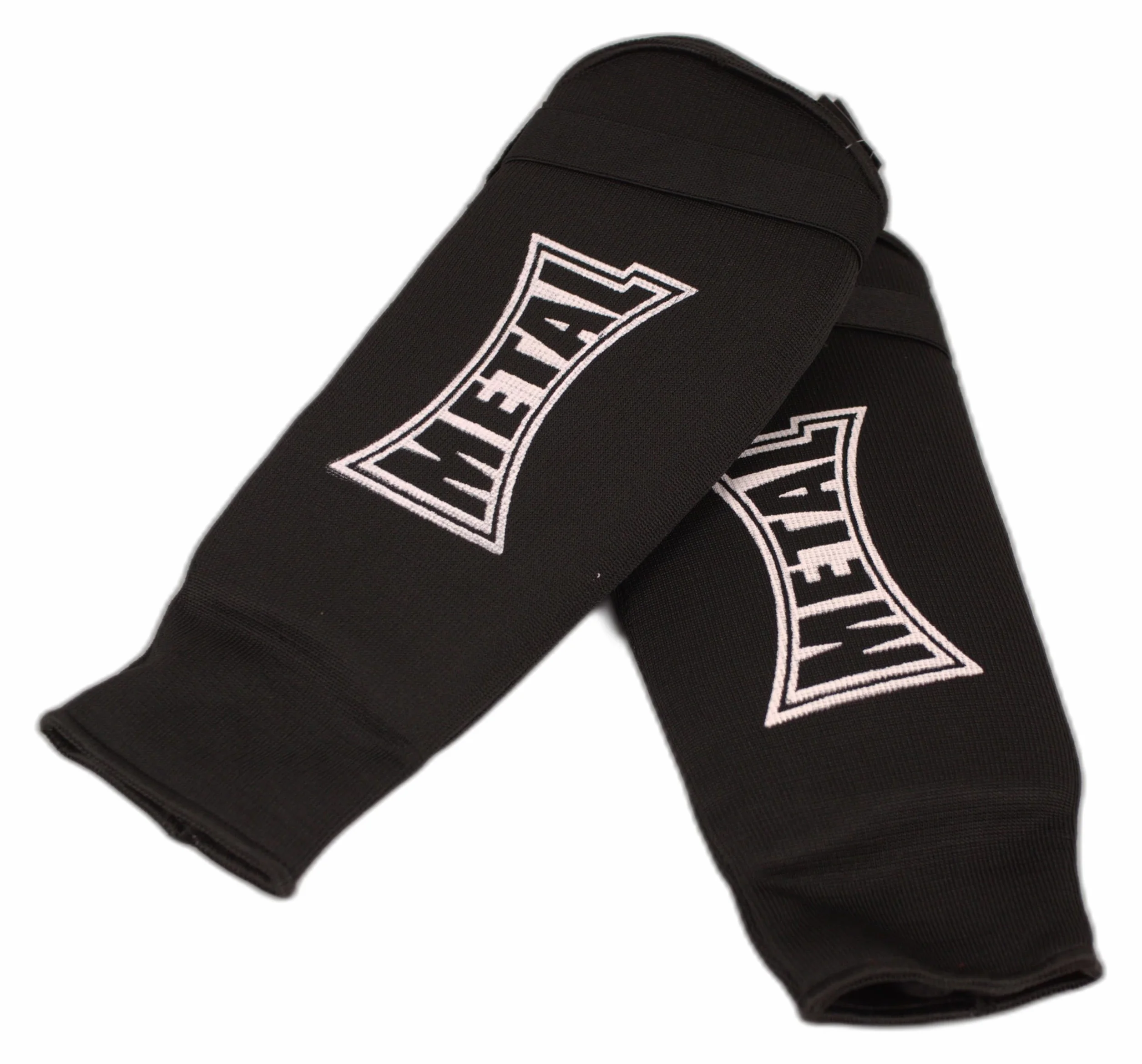 Espinilleras Metal Boxe Negro XS