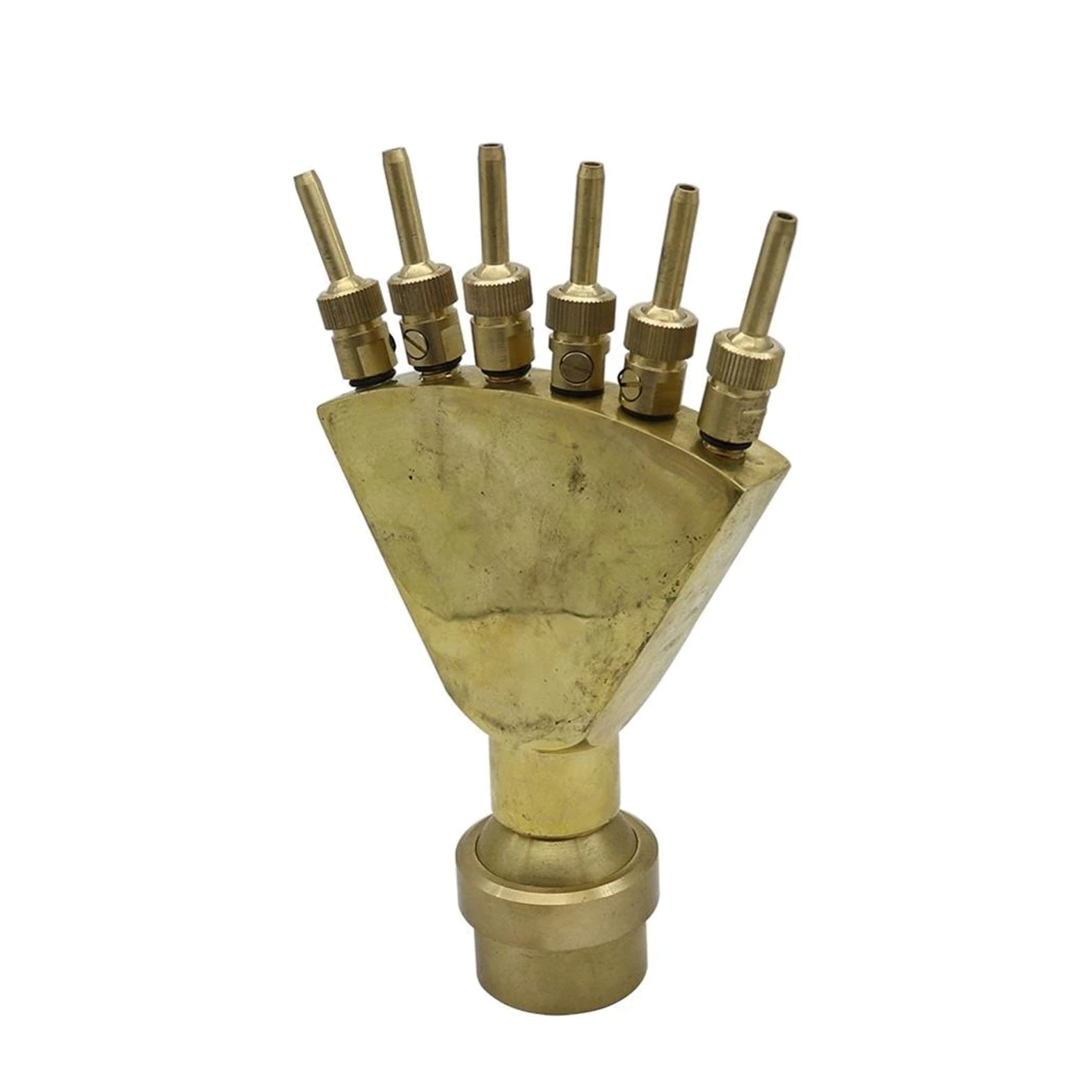 Boquilla de Fuente, aspersor de jardín, 1 aspersor difusor Ajustable en Forma de Cola de Fénix de 1,5 Pulgadas, aspersor for Fuente de Estanque de Paisaje de jardín
