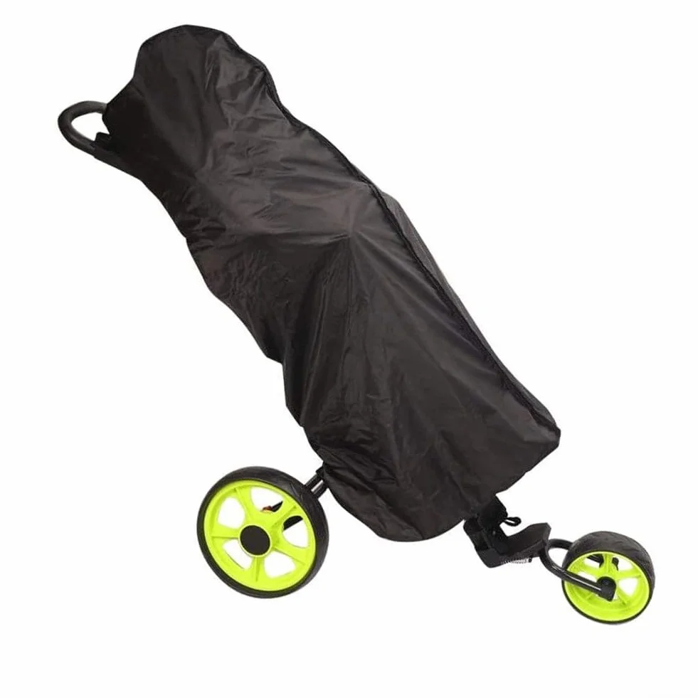 Funda de lluvia para bolsa de golf, cubierta impermeable y resistente al viento para carrito de golf de PVC