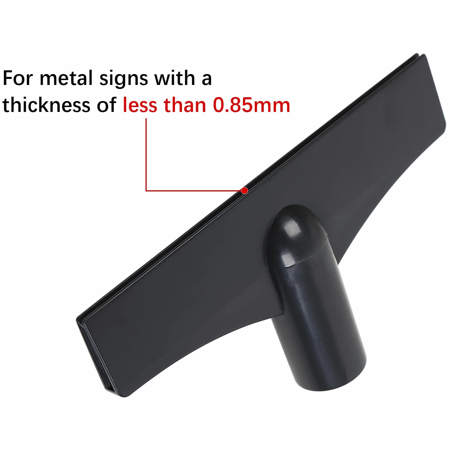 Estacas de señalización para carteles de 45 cm, soporte impermeable para señales de patio, soporte de letreros de metal, color negro, para jardín, patio, césped (4, negro)