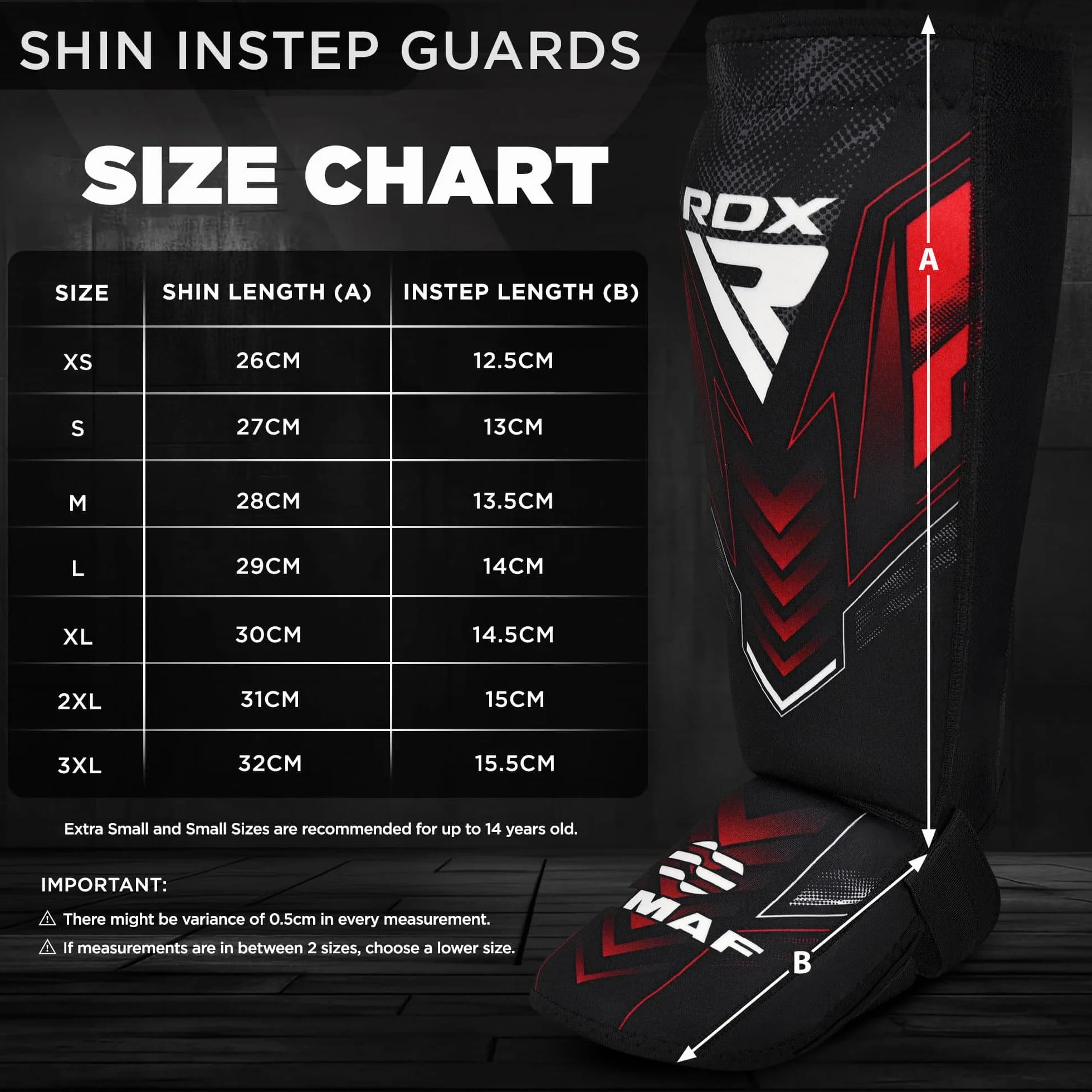 RDX Espinilleras de neopreno para MMA, kickboxing, artes marciales mixtas, protección de empeines, IMMAF