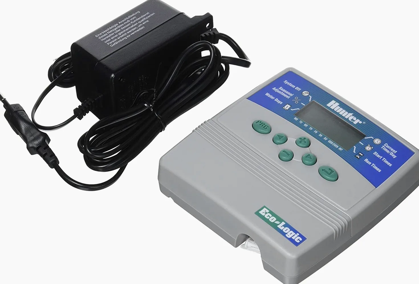 Suinga Kit Riego Automático 6 zonas 24V para Tuberia 25 mm | Incluye programador, electroválvulas, colector, sensor lluvia y arqueta
