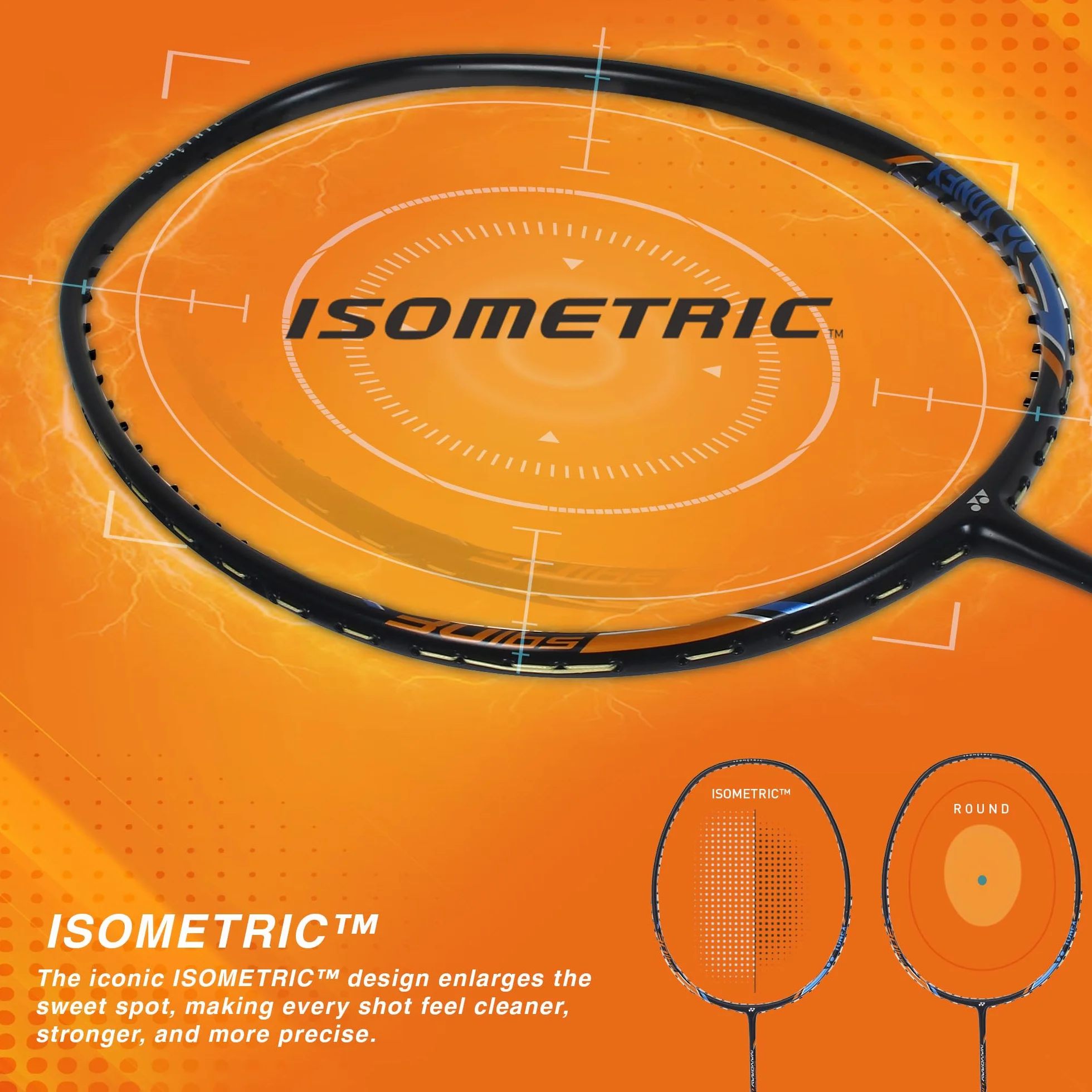 YONEX Nanoray 10F Hi-Flex Raqueta de bádminton preencordada