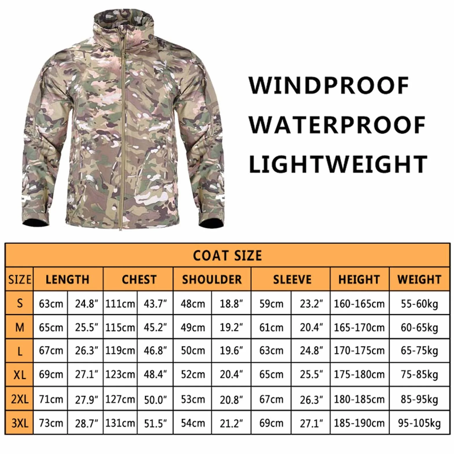 Chaqueta táctica uniforme militar ropa de caza paintball traje de combate hombre camisa pantalones almohadilla Acu Airsoft