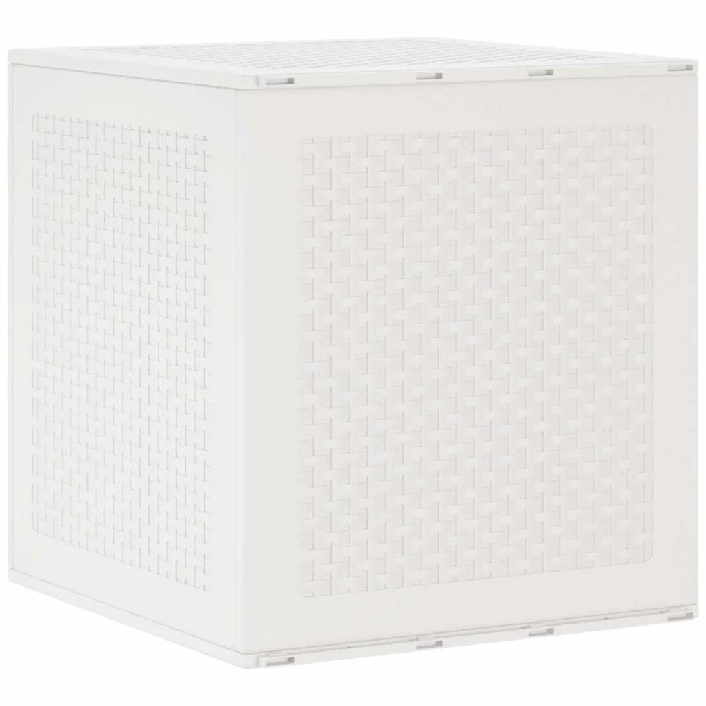 vidaXL Caja de Almacenamiento 55 x 53 x 57 cm Polipropileno, Jardín y terraza, solución Moderna para Almacenamiento, Caja de Muebles Resistente al Clima