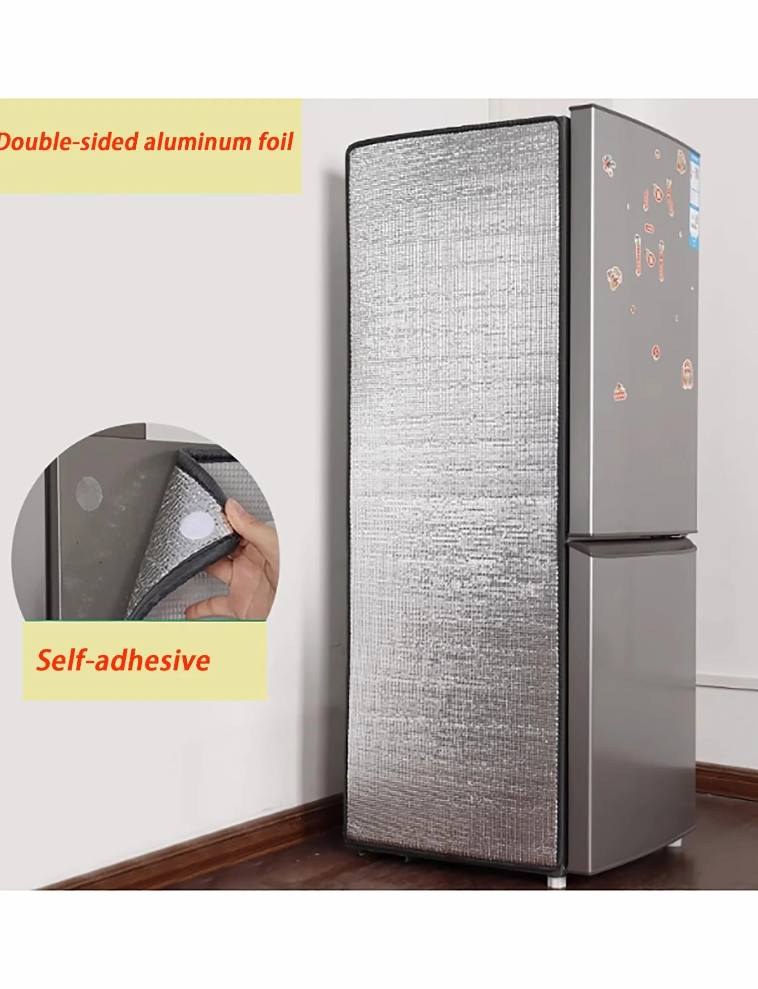 Cubierta para refrigerador al aire libre, pantalla aislante impermeable para congeladores y neveras, escudo protector contra el calor