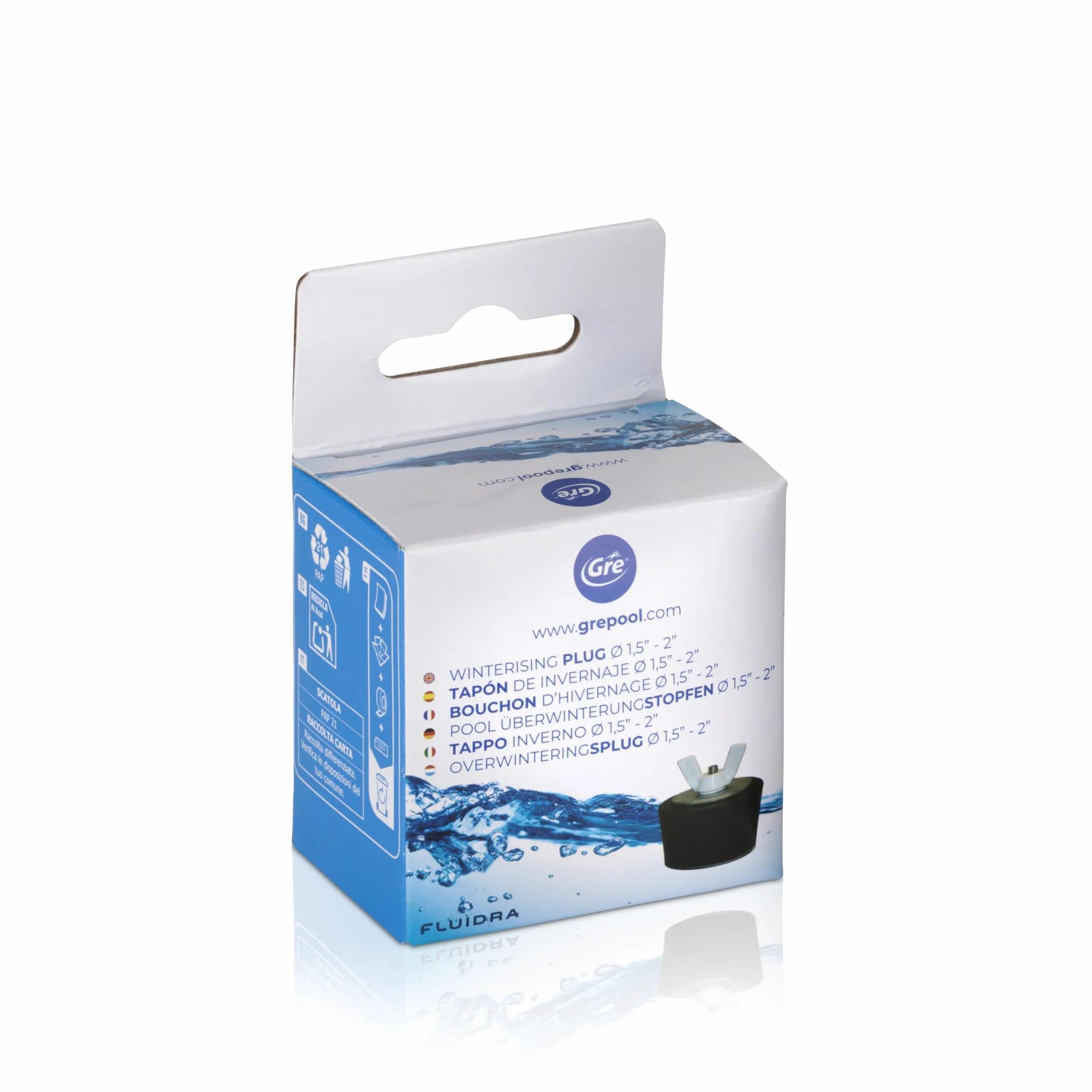 Gre 40582 - Tapón de hibernación 2". Accesorio para Piscina en Invierno.