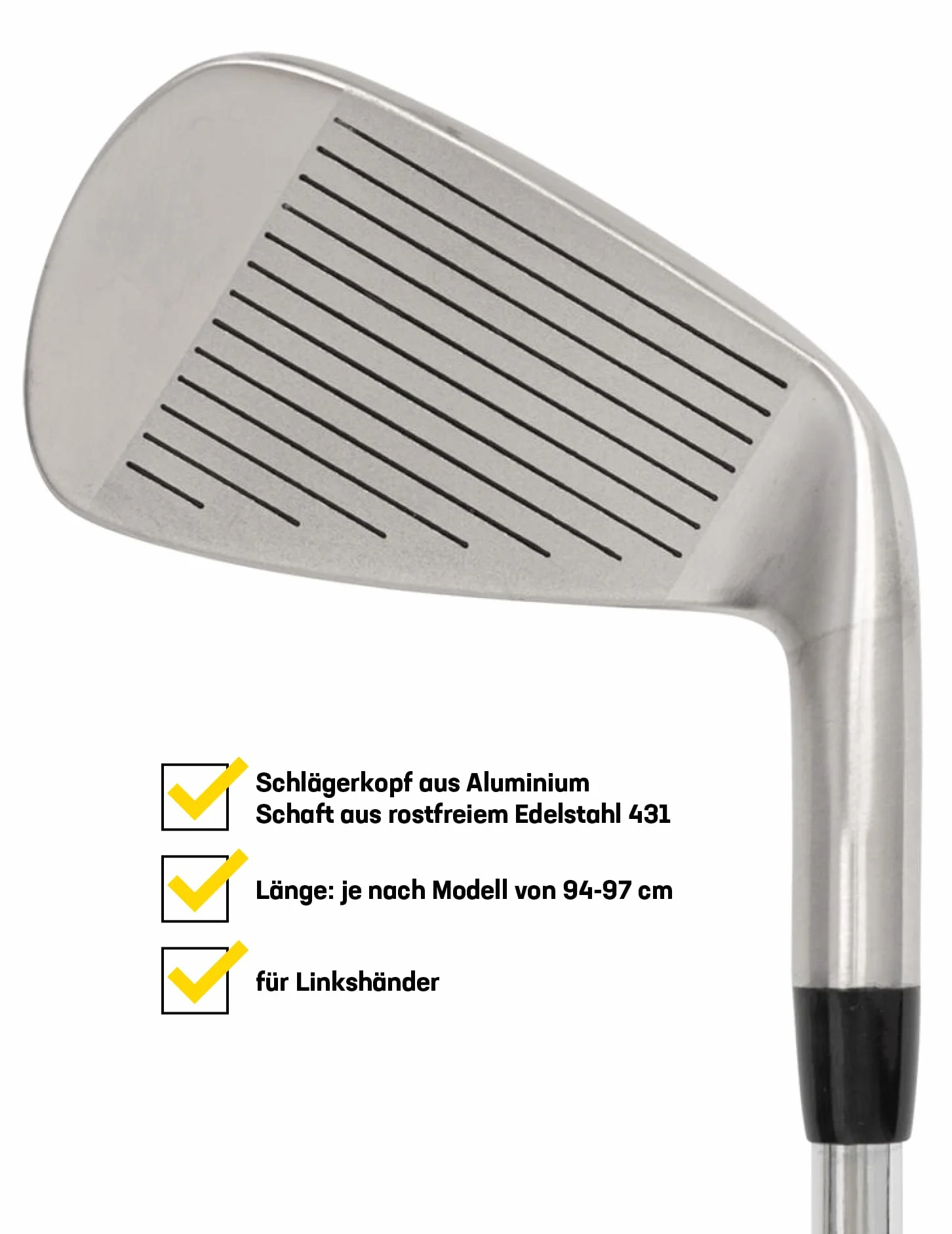 JELEX Palos de golf acero inoxidable hierro 3-7 SW PW para principiantes y profesionales