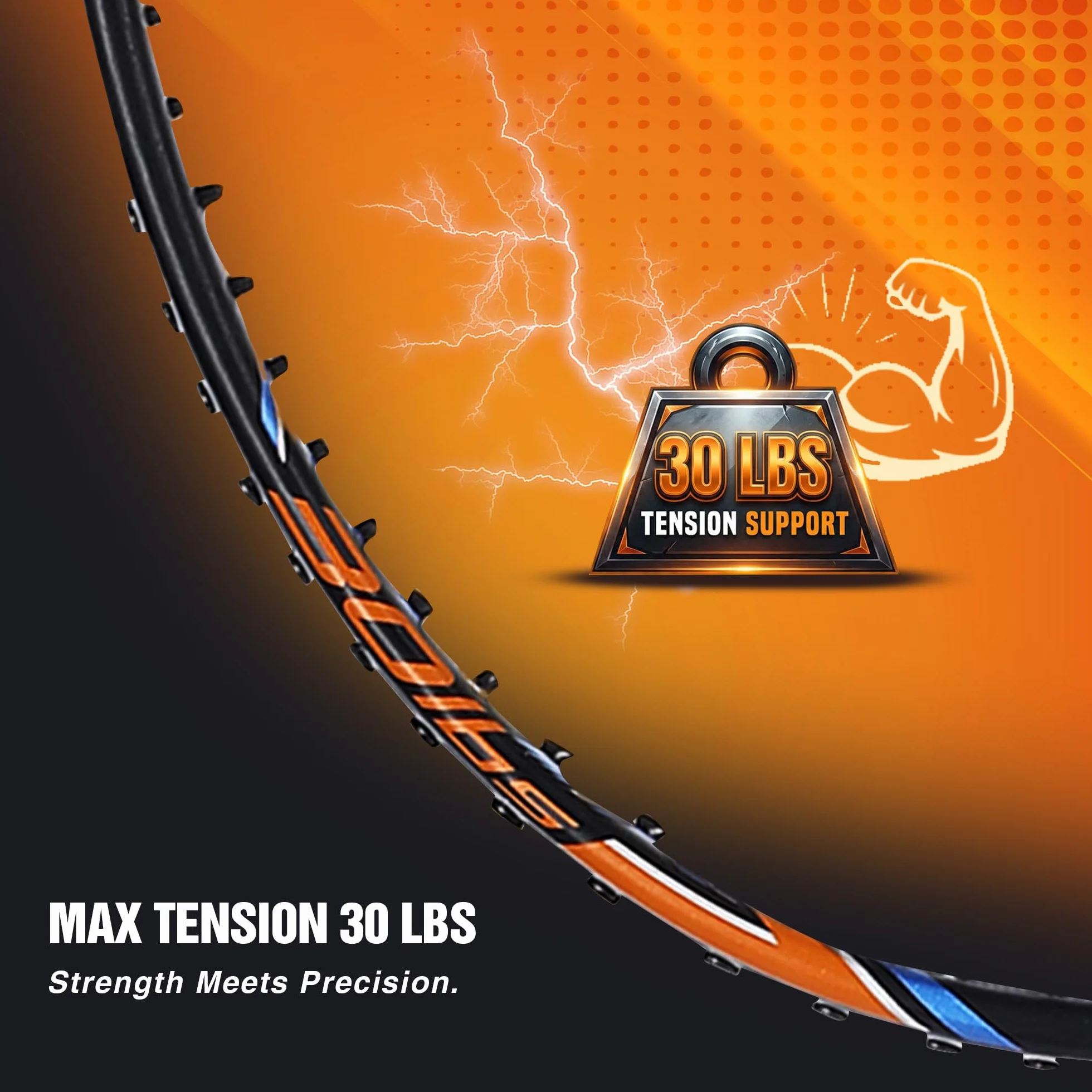 YONEX Nanoray 10F Hi-Flex Raqueta de bádminton preencordada