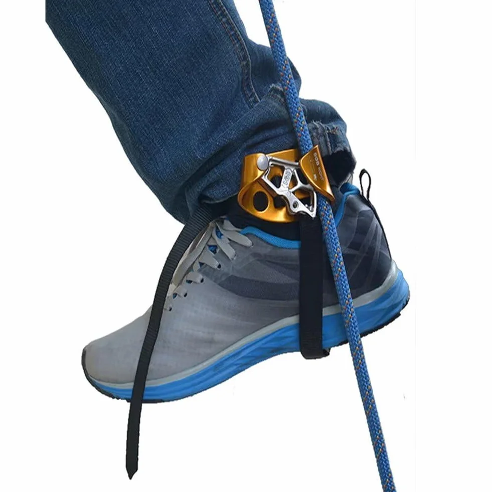 Quick-Step Ascensor De Pie para Escalada, Pie Derecho E Izquierdo, Equipo Protección Montañismo