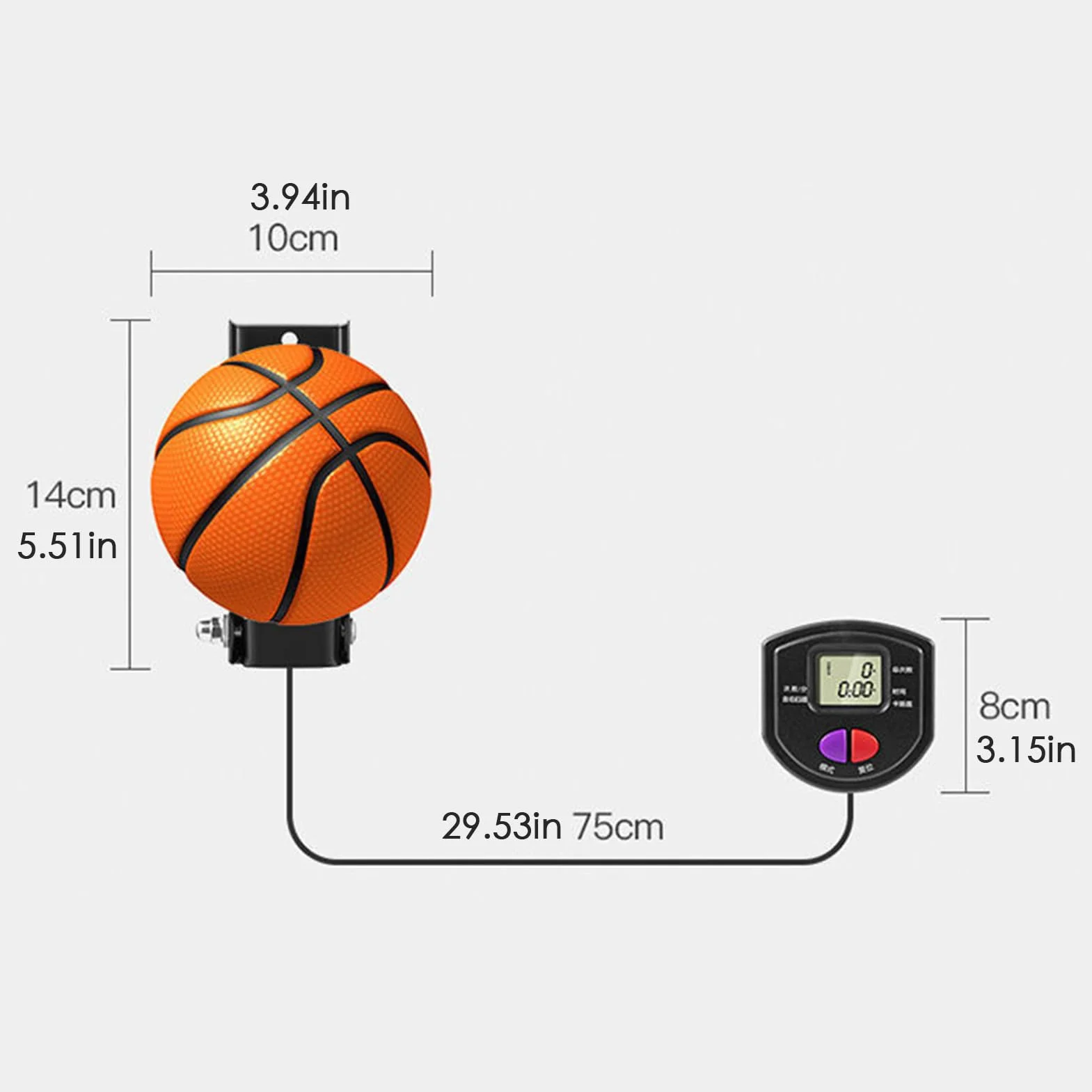 Medidor De Salto Vertical | Entrenador De Rebote - Contador De Toques Baloncesto