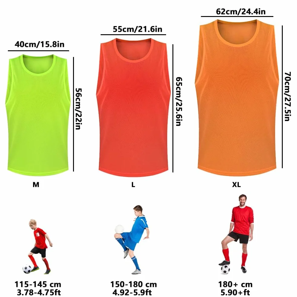 Chaleco de entrenamiento de fútbol para niños y adultos accesorios de equipo