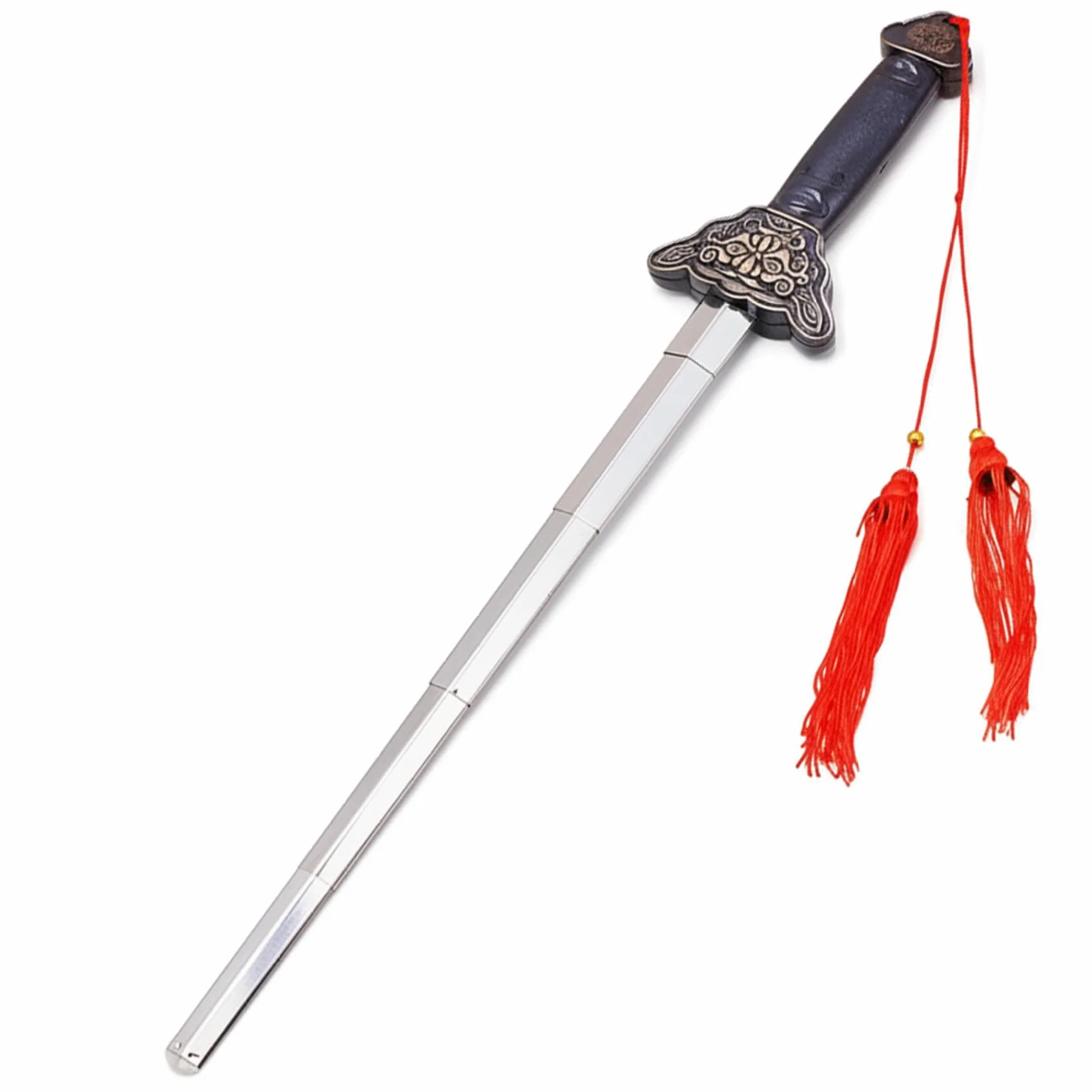Espada de Tai Chi retráctil de Acero Inoxidable 34 Pulgadas para Artes Marciales