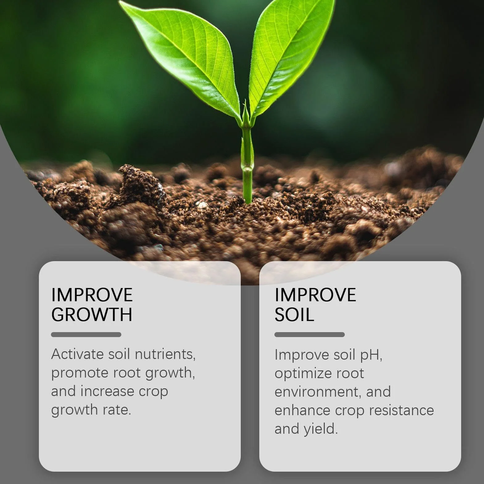 Activador De Suelo Para Plantas, Acondicionador De Suelo, Promueve El Crecimiento Las Raíces Para Jardín, Patios, Granjas, Patios Interiores, Balcones, Terrazas, Céspedes Y Jardines