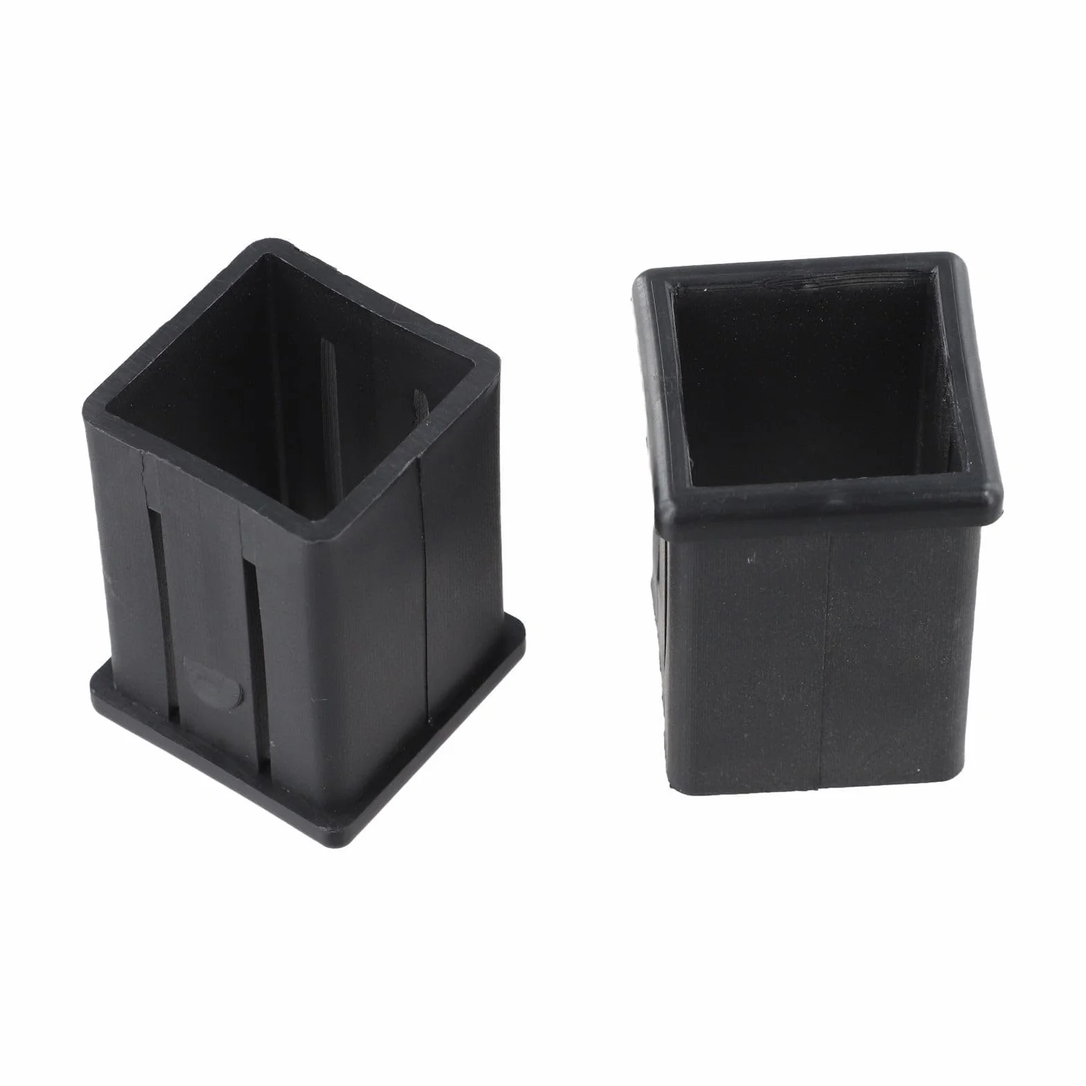 Paquete de 10 insertos cuadrados de tubo convertidor, adaptador interior de plástico reductor de 40 x 40 mm a 30 x 30 mm para tubos deslizantes de equipos de fitness, ajuste de altura a