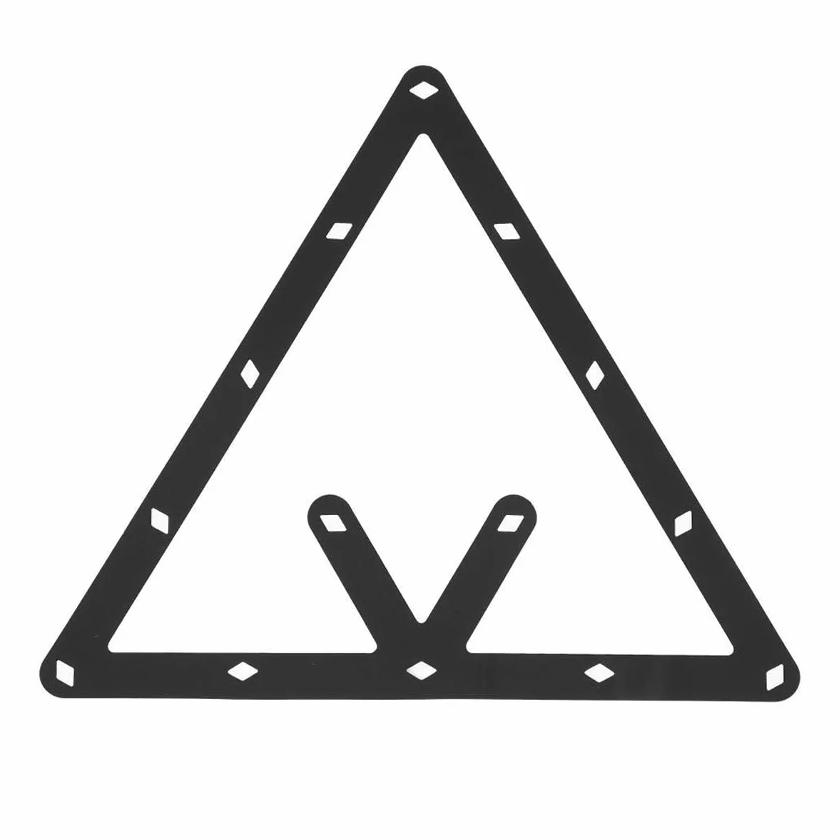 Magic Rack Pro Juego de 6 Triángulos de Billar 8, 9 y 10 Bolas Soporte Preciso