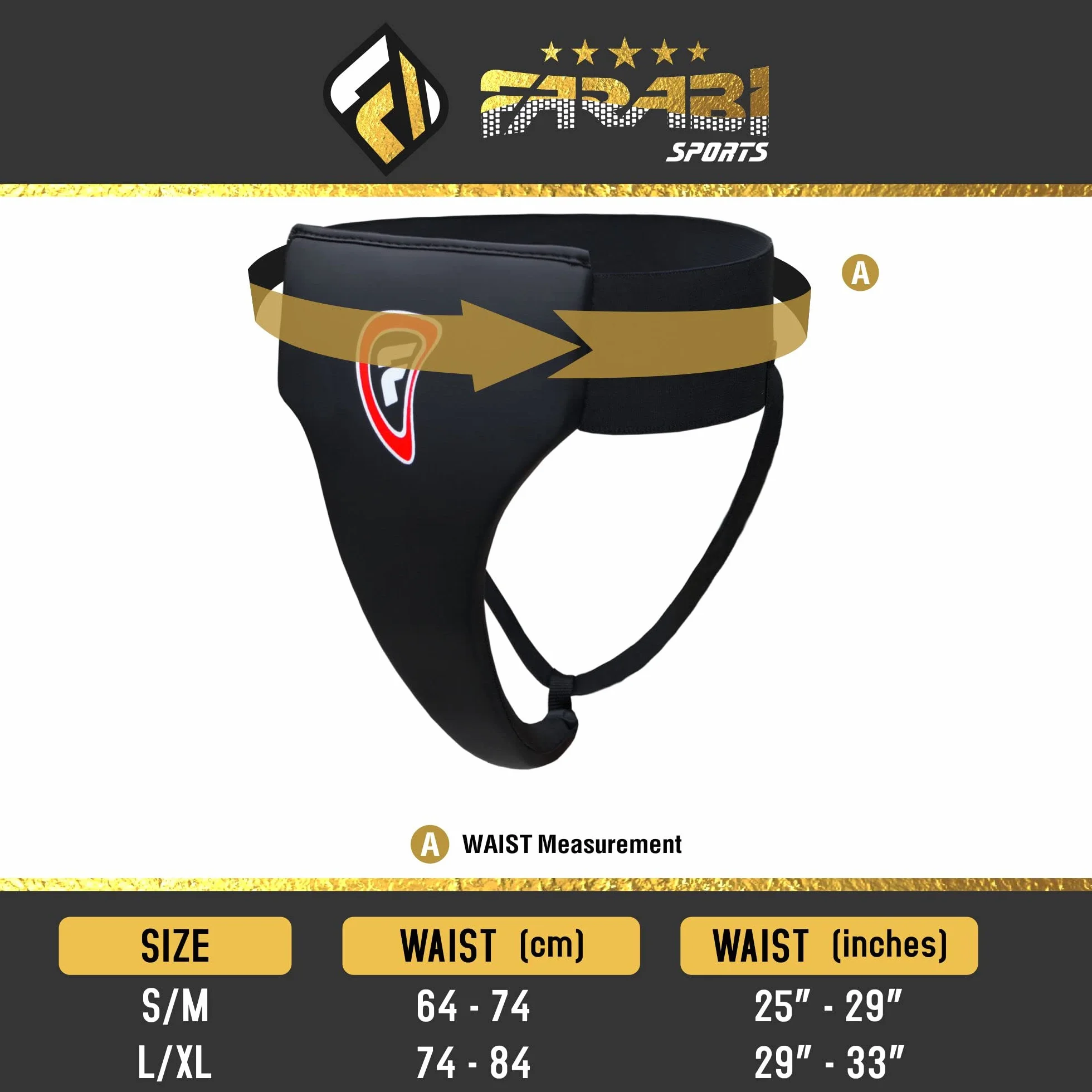 Farabi Sports Groin Guard Protector for Women Kick Boxing MMA