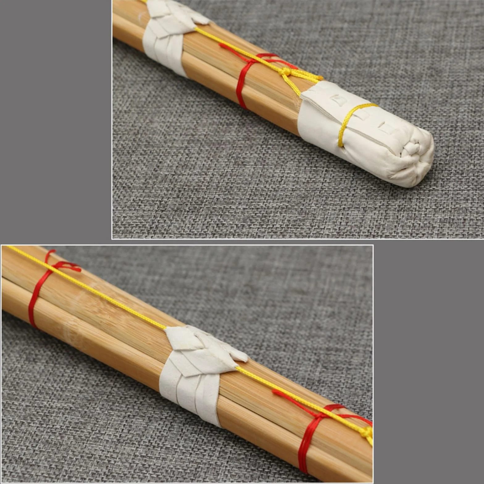 Espada samurái de bambú Natural 80 cm,100 cm,120 cm Katana de Madera Japonesa Hecha a Mano para Entrenamiento Kendo Cosplay