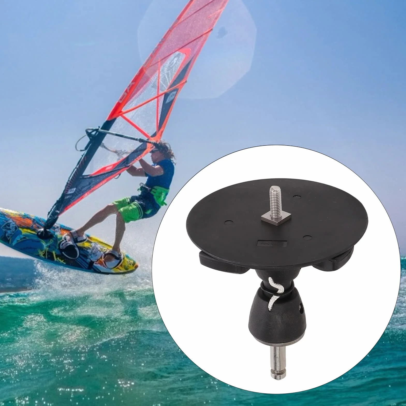 Base de Mástil Windsurf Nailon Metal para Deportes
