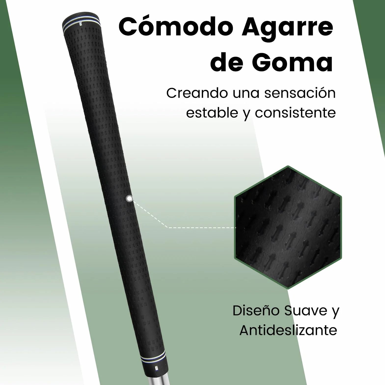 COSTWAY Astilladora de Palos de Golf, Chipper, Cuña de Lanzamiento 36° para Diestros