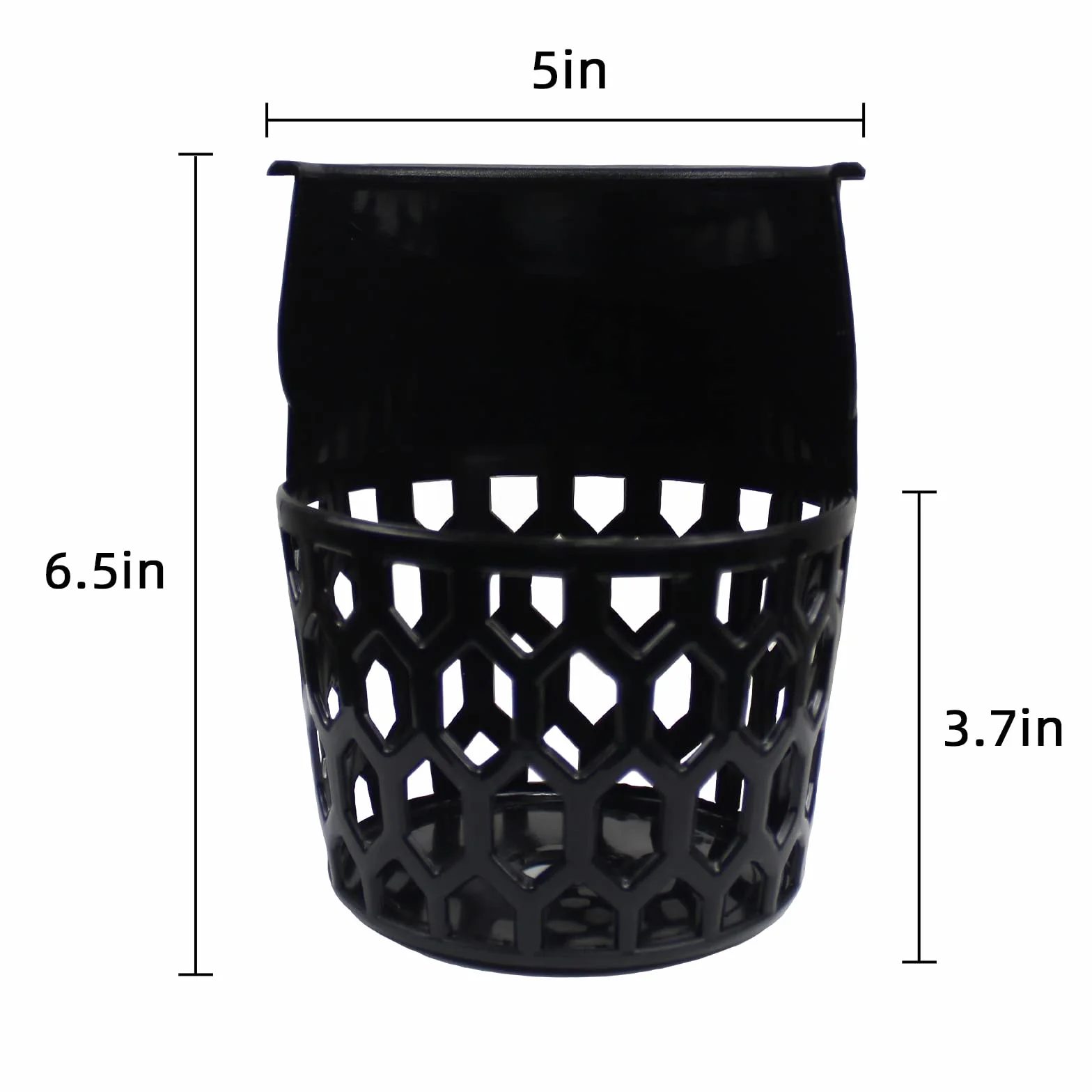 Pool Table Pockets Plastic Web Billiard Baskets Black Snooker Net Bag Fits Standard 7/8/9 Foot Table Set of 6
