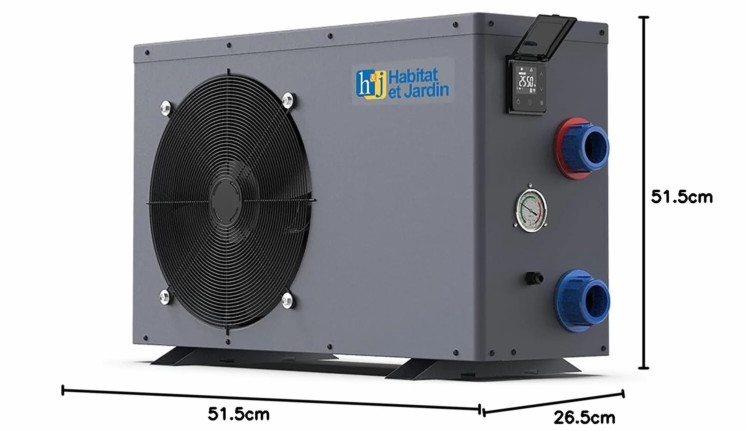Habitat et Jardin Bomba de Calor - Potencia 6,1kw - Caja Wi-Fi incluida