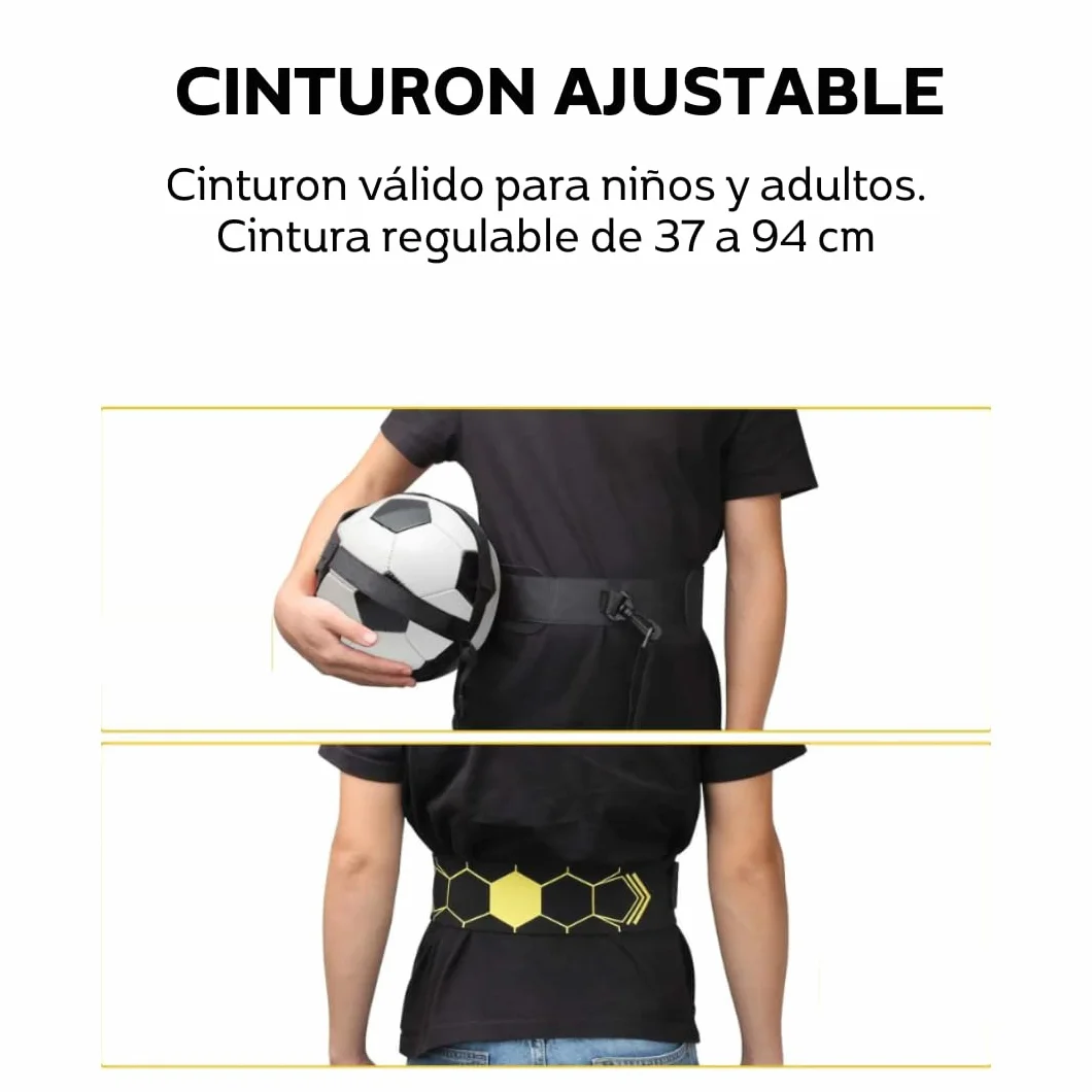 Cinturón Entrenamiento Fútbol Patadas con Banda Elástica