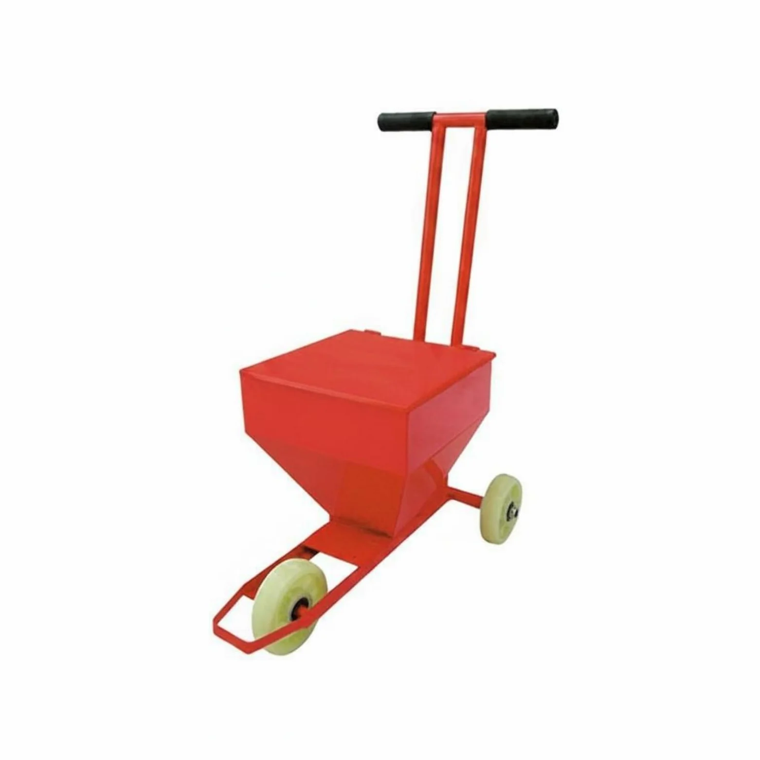 Carro Trazador de Cal Portátil Esparcidor de Cal Empuje Manual Máquina Delimitar Terrenos para Pista Deportiva, Patio Escolar, Obra
