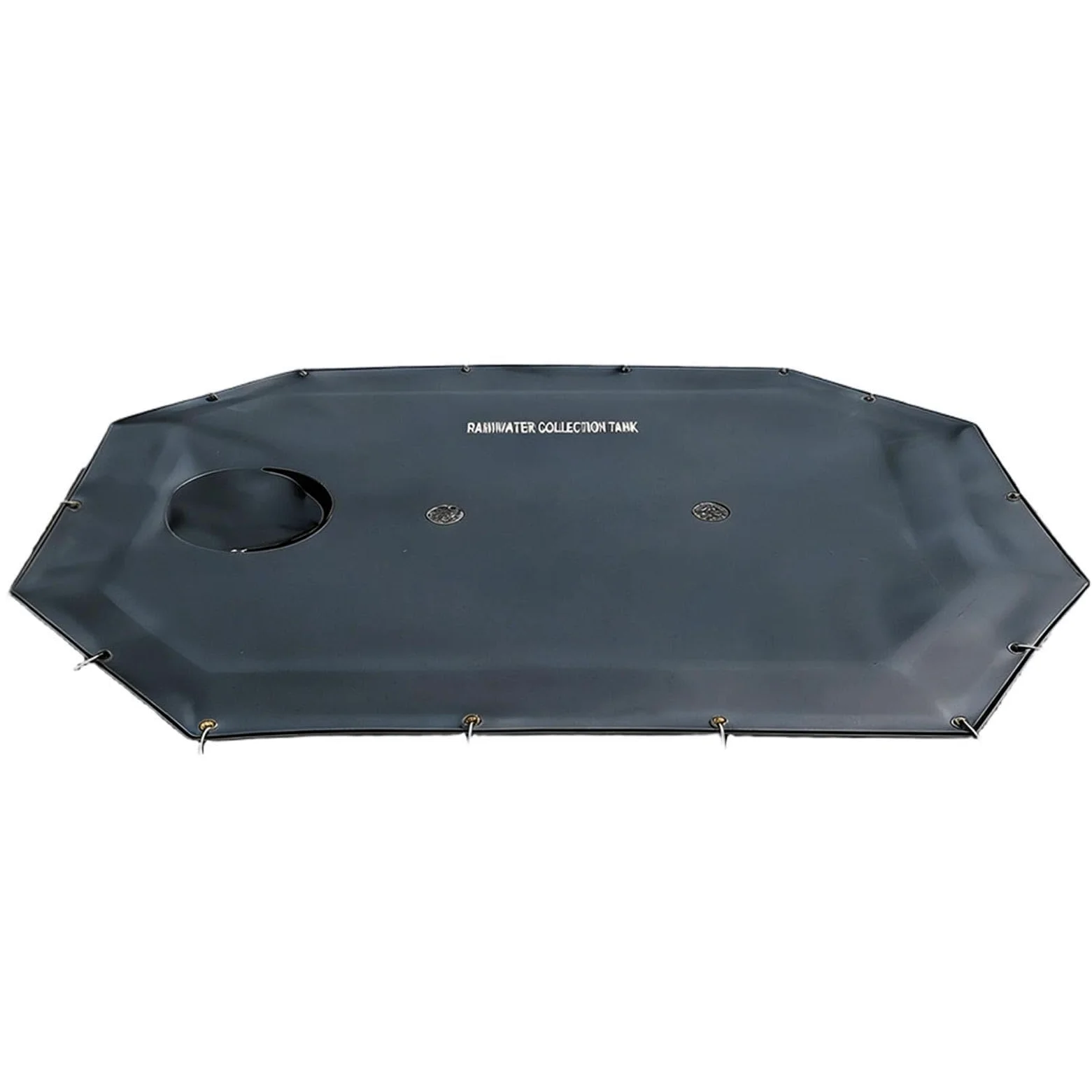 Captación de Lluvia Captador Subterráneo Empotrado Pluvial | Colector de Agua para Patio Trasero Para en Césped del jardín, Terraza, Entrada, Pasarela, Parterre y Riego al Aire Libre