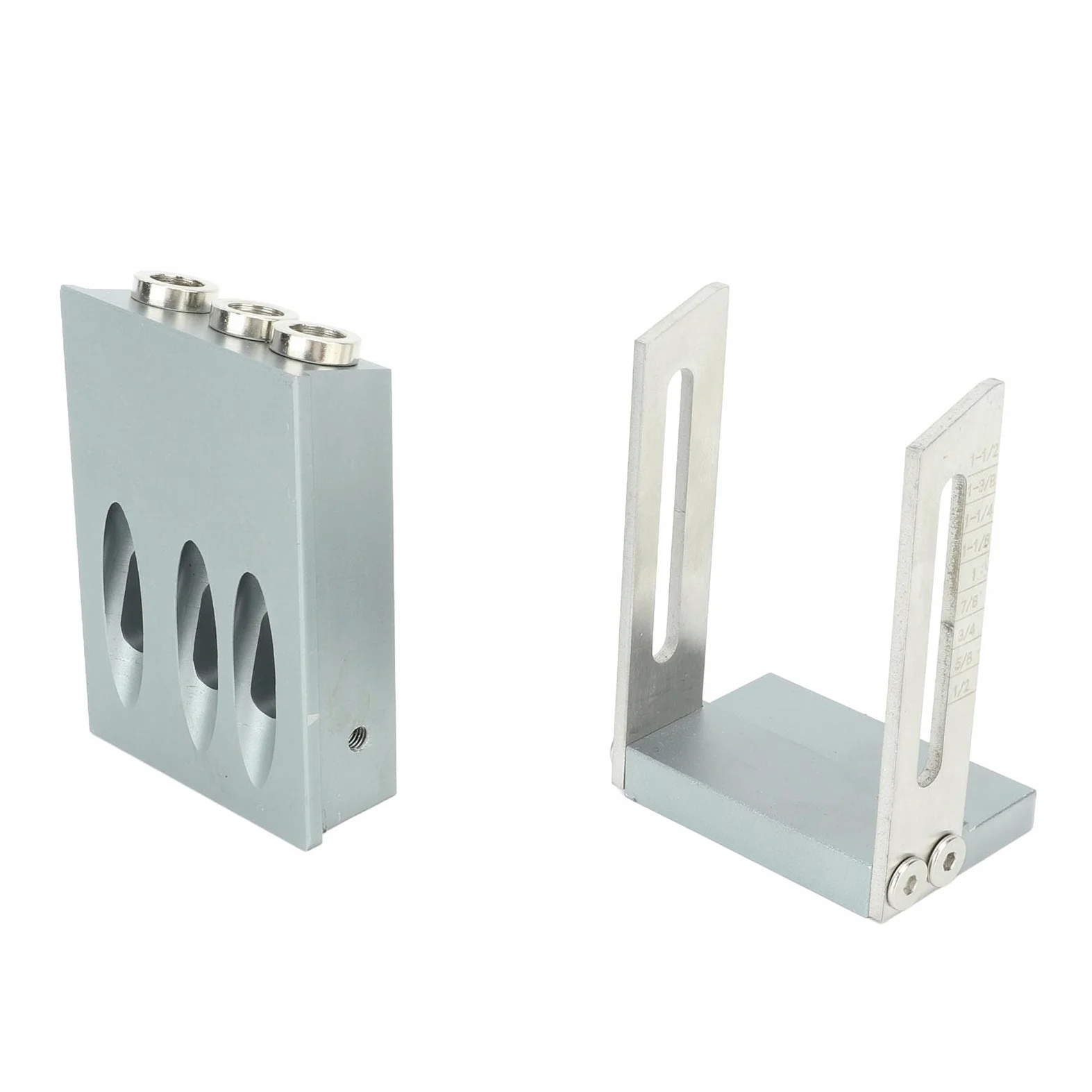 Kit de afilador de cuchillas para cortacésped para cuchillas estándar y rectas, aleación de aluminio de primera calidad y acero inoxidable, diseño portátil, afilado