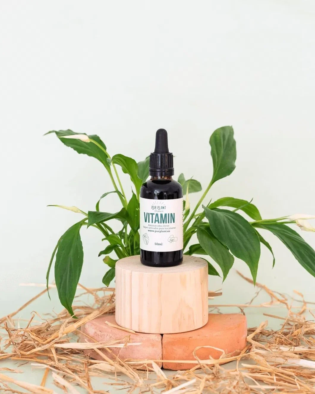 PUR PLANT Vitamin Aminoácidos Libres 50 ml | Superactivador Natural para Plantas | Recuperación y Estimulación Vegetal
