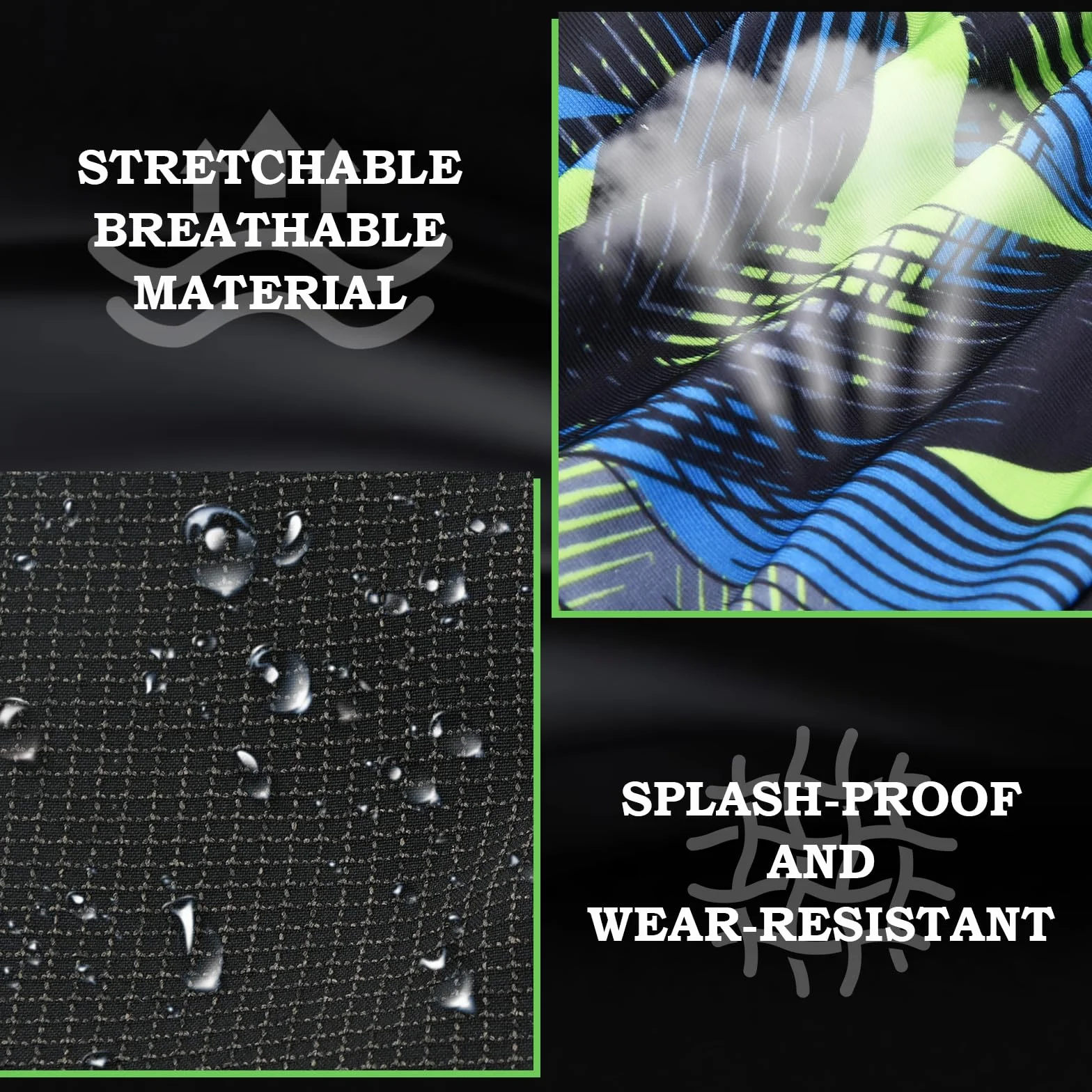 Polainas Senderismo Bajas Trail Running - Protección Zapatos Duradero Ajustable