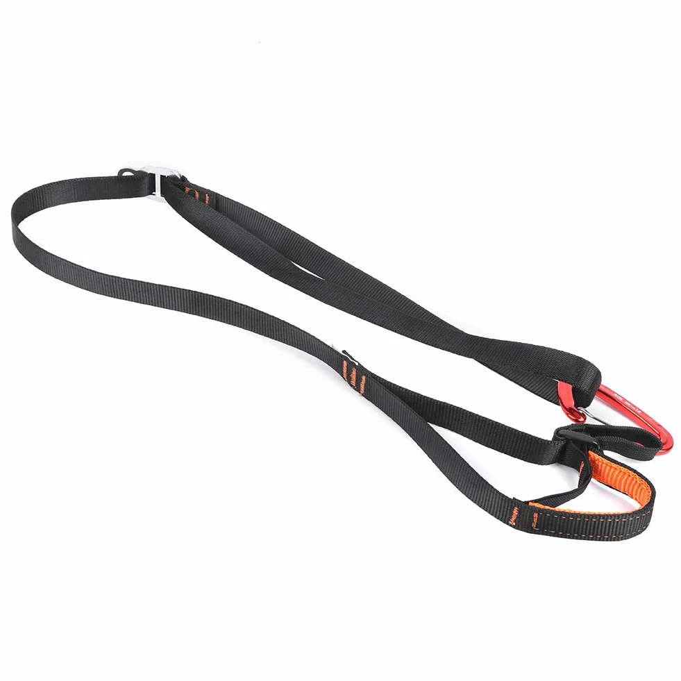 VGEBY Correa Ascendente para Escalada, Cinturón de Pedal Ajustable, Resistente a la Fricción, Elevador de Montañismo