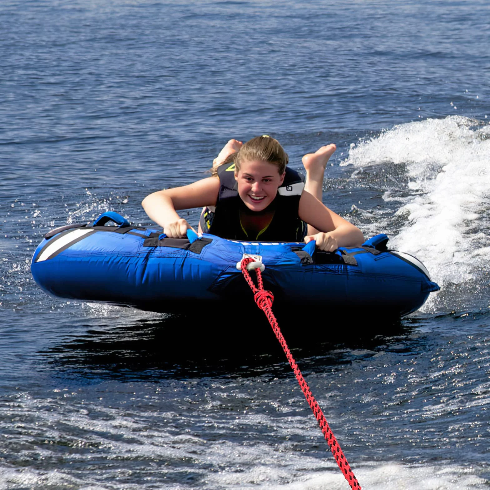 BESPORTBLE Cuerda para Wakeboard Mango Flotante Ajustable