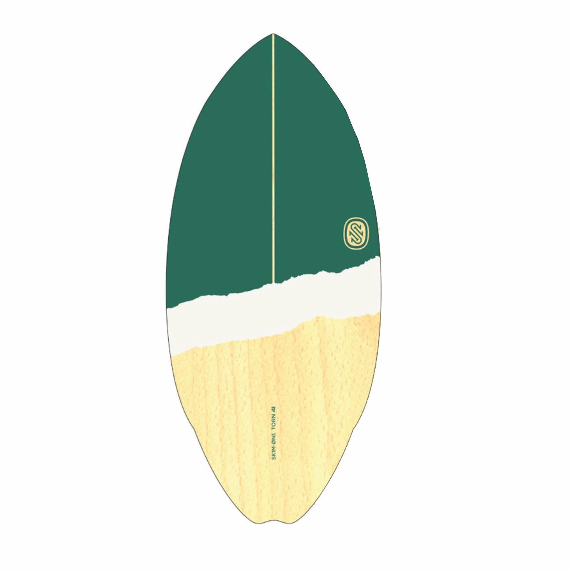 Skimboard SkimOne Fiberwood 41 Tabla de esquí 104 cm madera fibra de vidrio