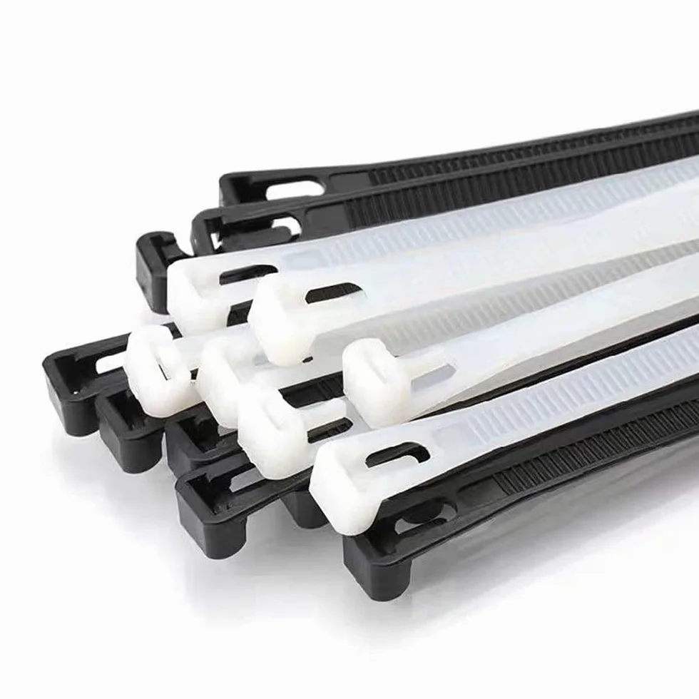 Bridas De Cable,Bridas De Cable De Nylon Reutiliza Bridas de Nailon desprendibles, Bridas for Cables, Bridas de plástico Reutilizables, Bridas de plástico for Embalaje(8x250)