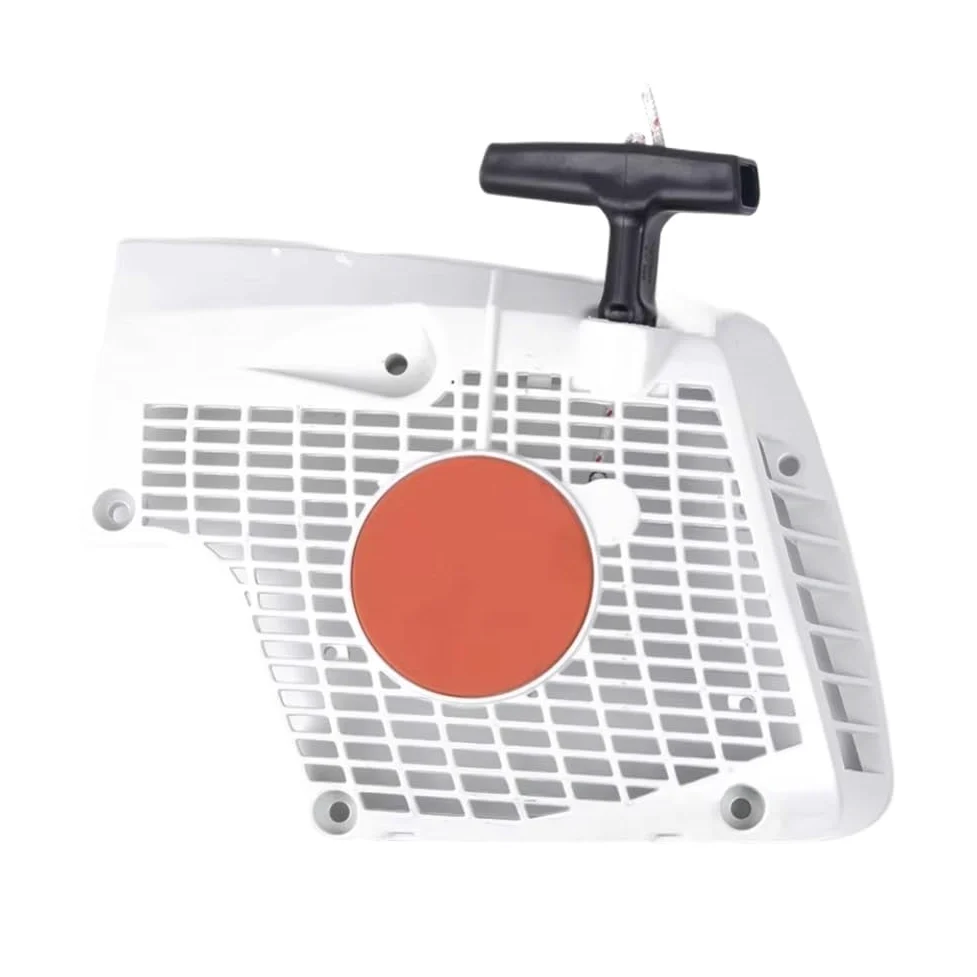 Conjunto de arranque de retroceso con carcasa de cubierta de ventilador compatible con motosierras MS270 MS280 MS270C MS280C - 1133 080 3101(2 PCS)