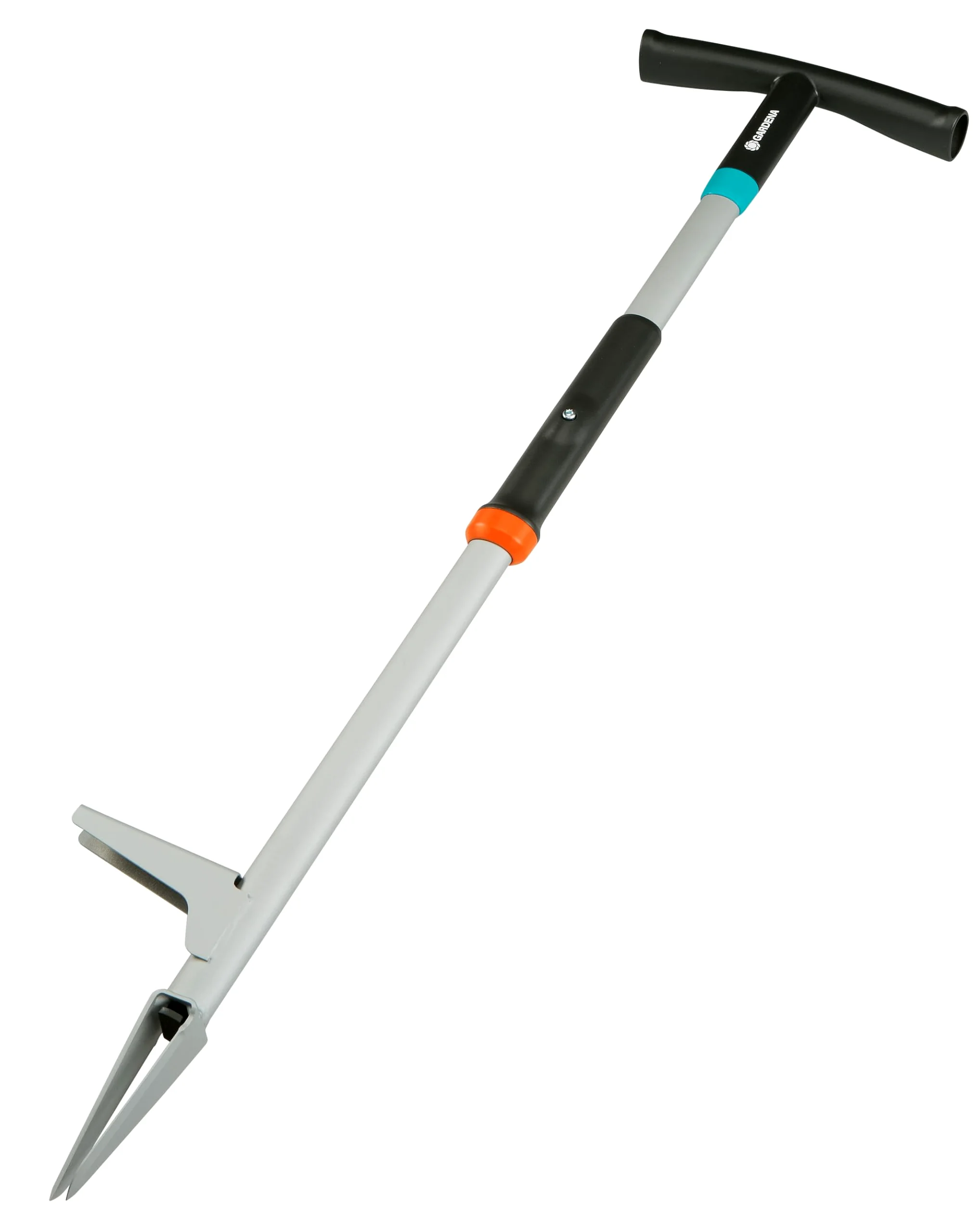 Gardena Arrancador de maleza para una eliminación eficaz de Malas Hierbas, con Mecanismo eyector, de Acero endurecido, Revestimiento de Duroplast (03518-88)
