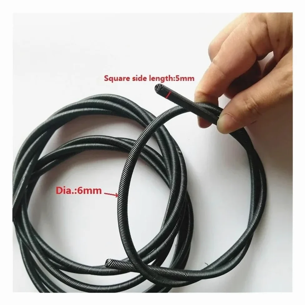 Eje Flexible de transmisión for césped, Pieza Interior de 1320 mm, Compatible con desbrozadora de Mochila 265 y desbrozadora de pértiga Tipo Mochila.