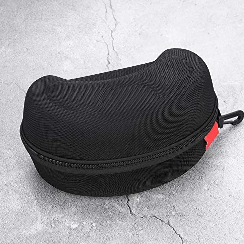 RiToEasysports Caja para Gafas de esquí, Estuche Rígido con Cremallera