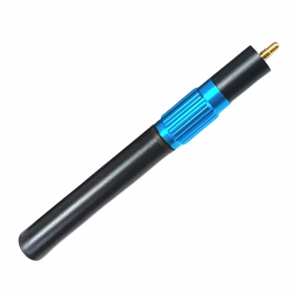 Extensión telescópica de taco de billar, aleación de aluminio ajustable 31/67 cm para snooker