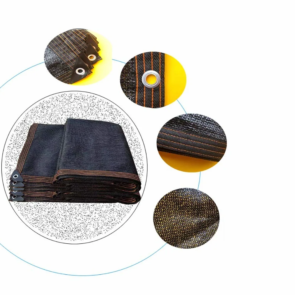 Nologo Toldo Impermeable 90% UV Bloque Protector Solar Canopy for Patio al Aire Libre del césped del jardín Pergola Plataforma de protección Solar Neto for el Invernadero, Todos los tamaños