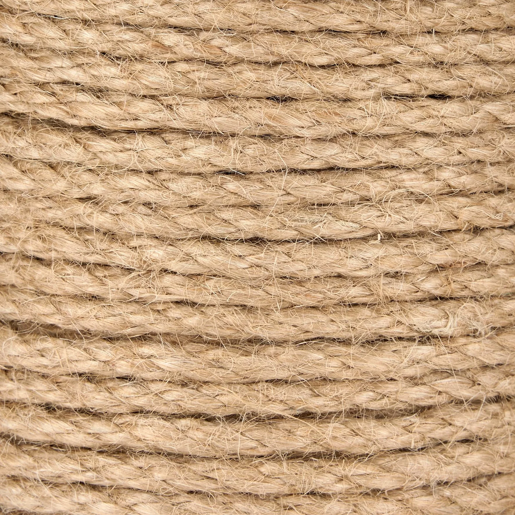 Cuerda de Yute Natural tosada 4 mm de Longitud 40 m, Cuerda para Manualidades, jardinería, decoración y artesanía