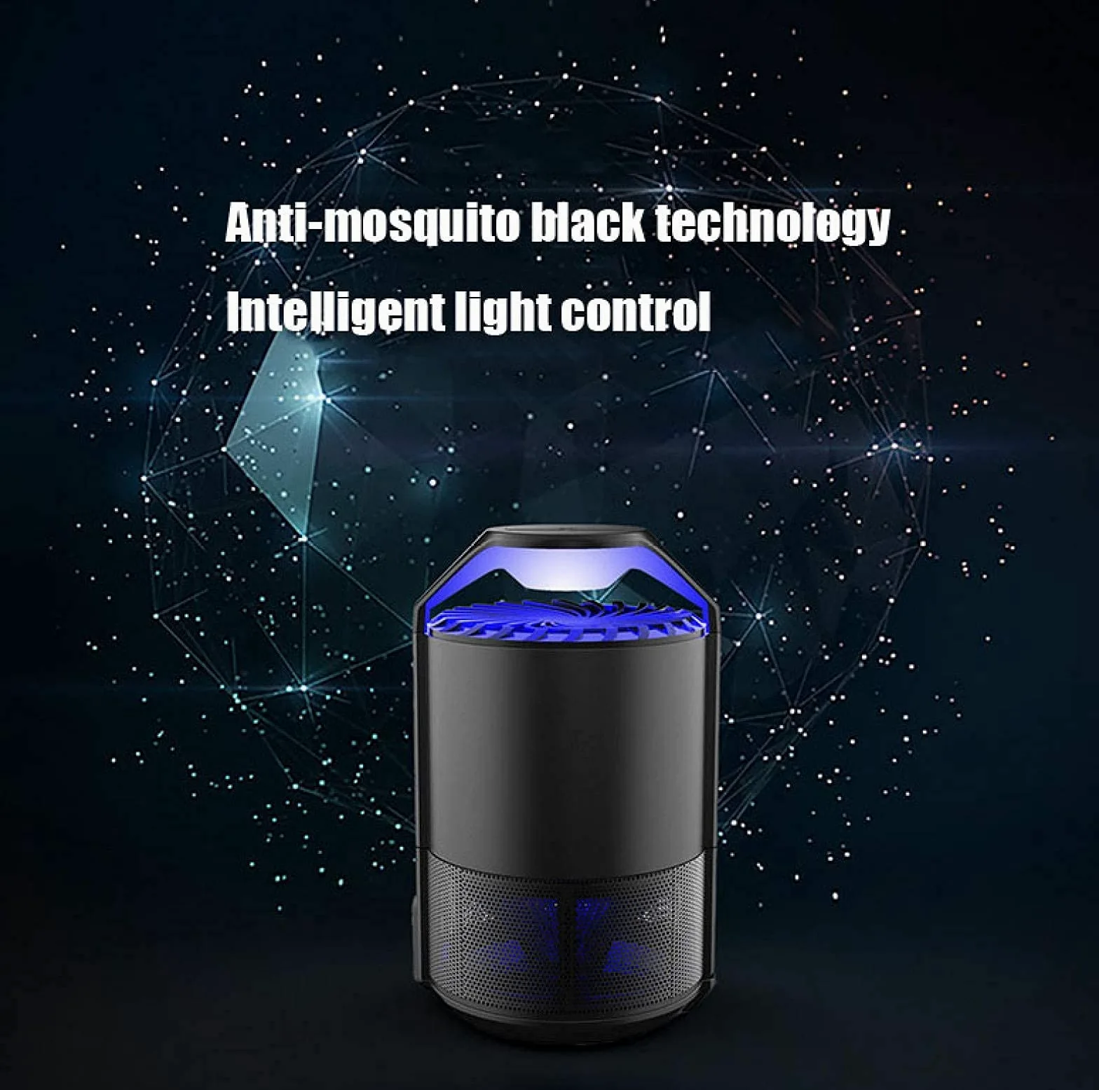 Lámpara Eléctrica Antimosquitos, Lámpara Eléctrica Ultravioleta para Matar Moscas De 1200 V, Luz Antimosquitos para Interiores, Trampa para Mosquitos con Enchufe USB, Trampa S, Moscas, Mosquitos, Po