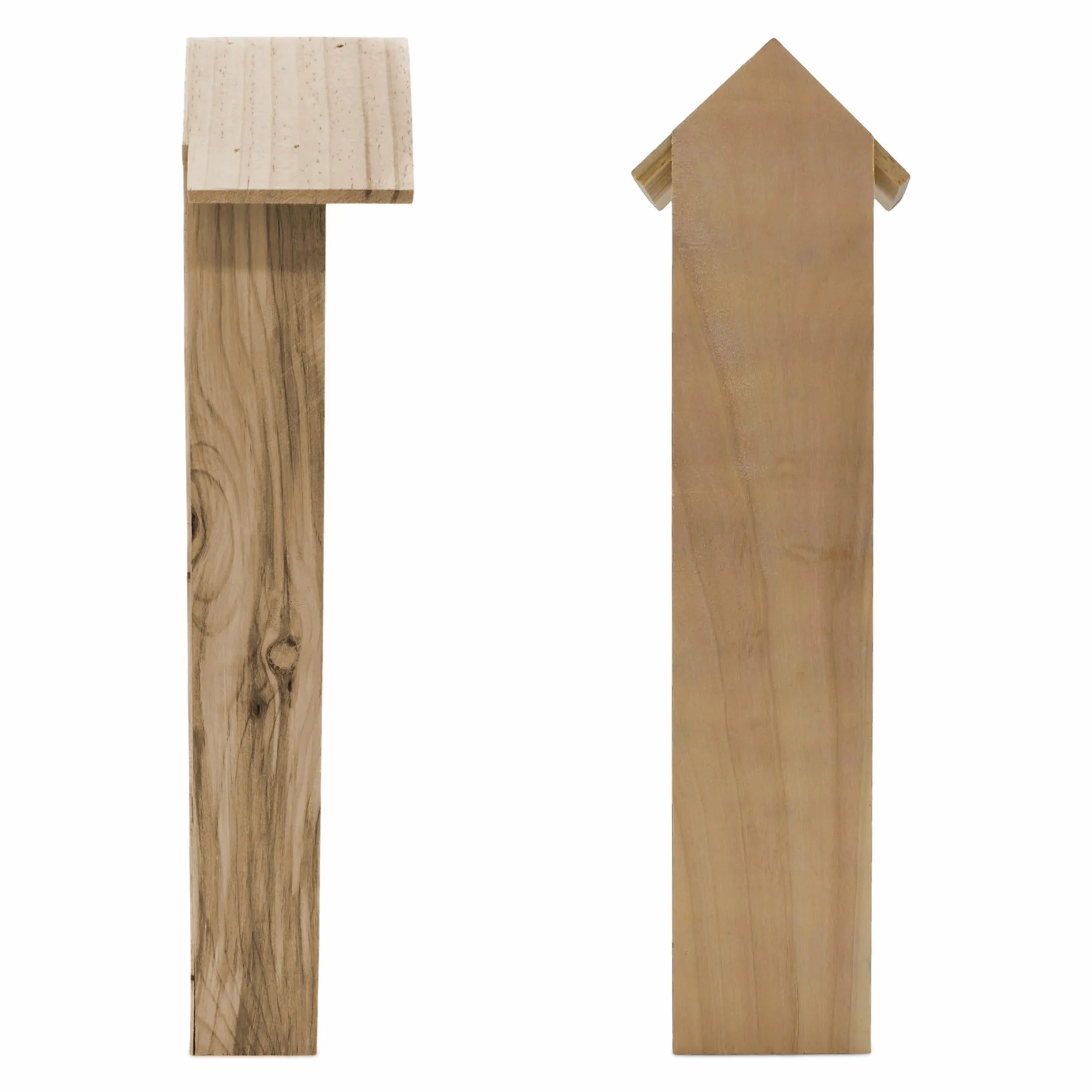 Hotel para insectos de madera con estaca – H 78 cm – Casa de insectos natural para colocar – Bienenhotel Hummelhaus Holzhaus Nisthilfe para abejas, abejas, crisopas, mariposa